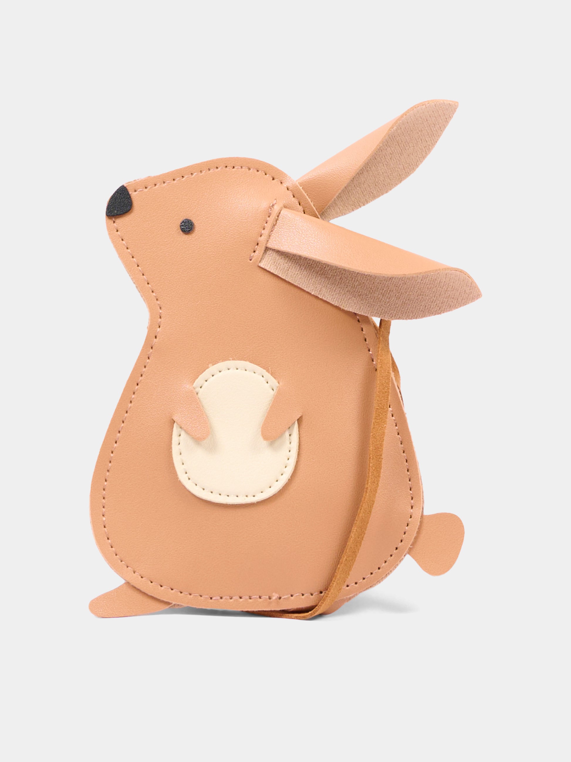Borsa beige per bambina coniglio,Inaiê ,MTCL ESQ CAS