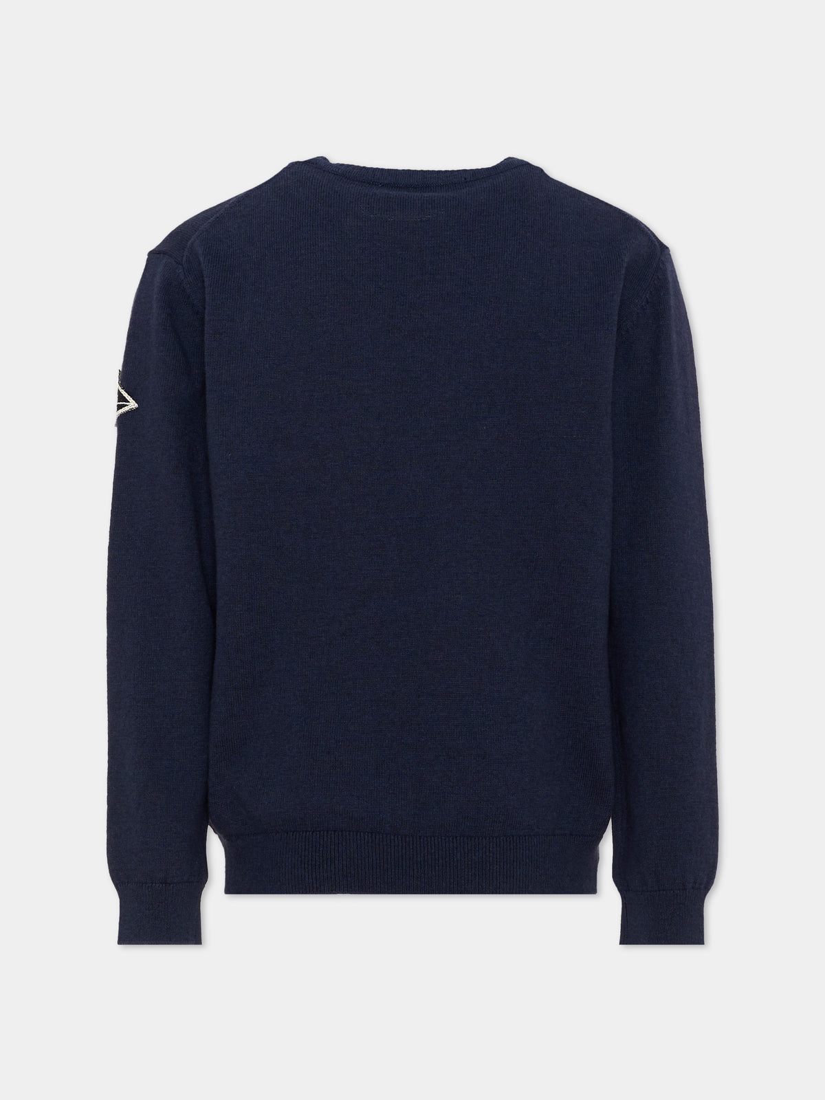 Maglione blu per bambino con logo,Roy Roger's Kids,R F106 00 3885
