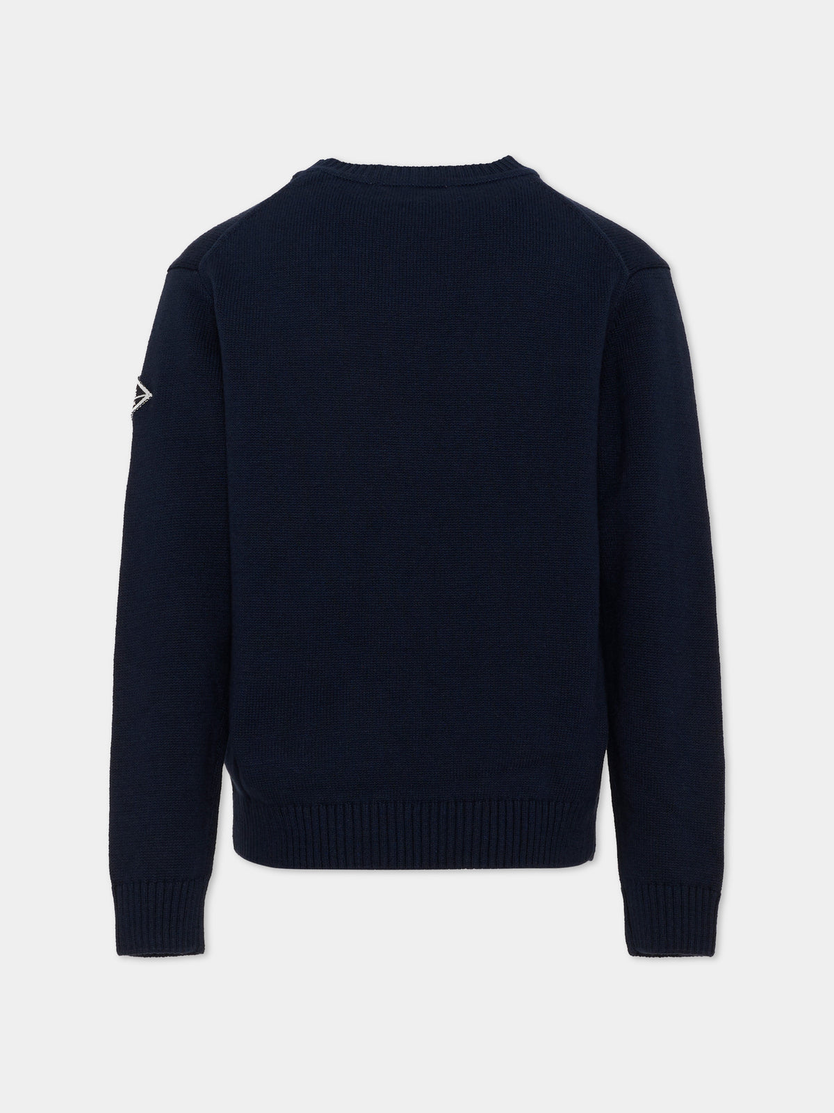 Maglione blu per bambino con logo,Roy Roger's Kids,R F107 00 3885