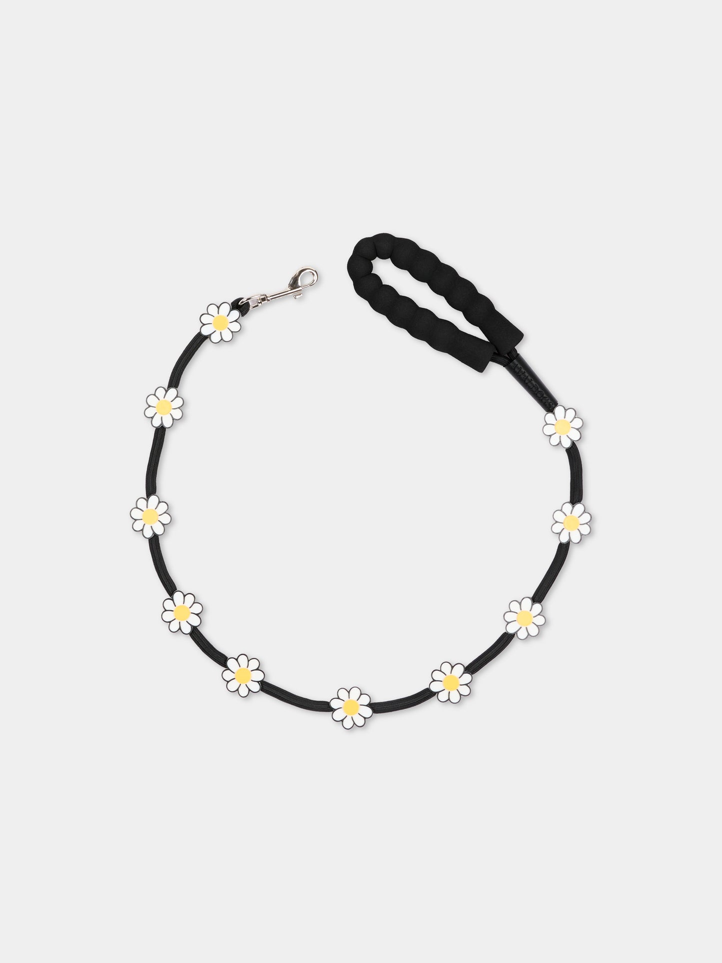 Collare The Fleur Marguerite Soleil bianco per cani,Amaldogs,THE FLEUR LEASH MARGUERITE SOLEIL