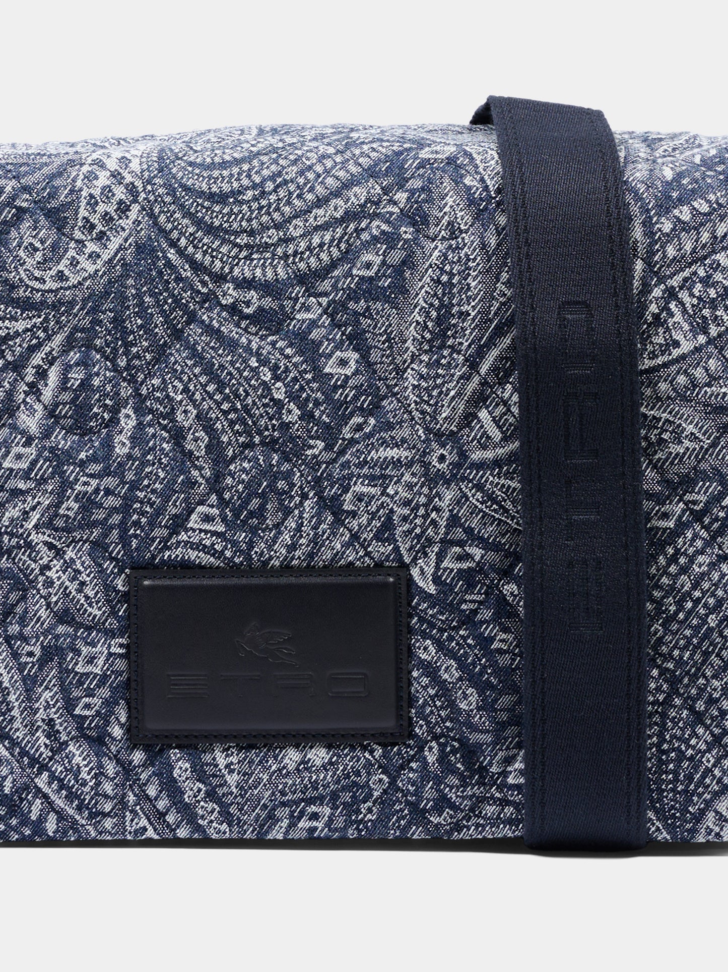 Borsa mamma blu per neonati paisley,Etro,GX0Q38 D0122 620BC