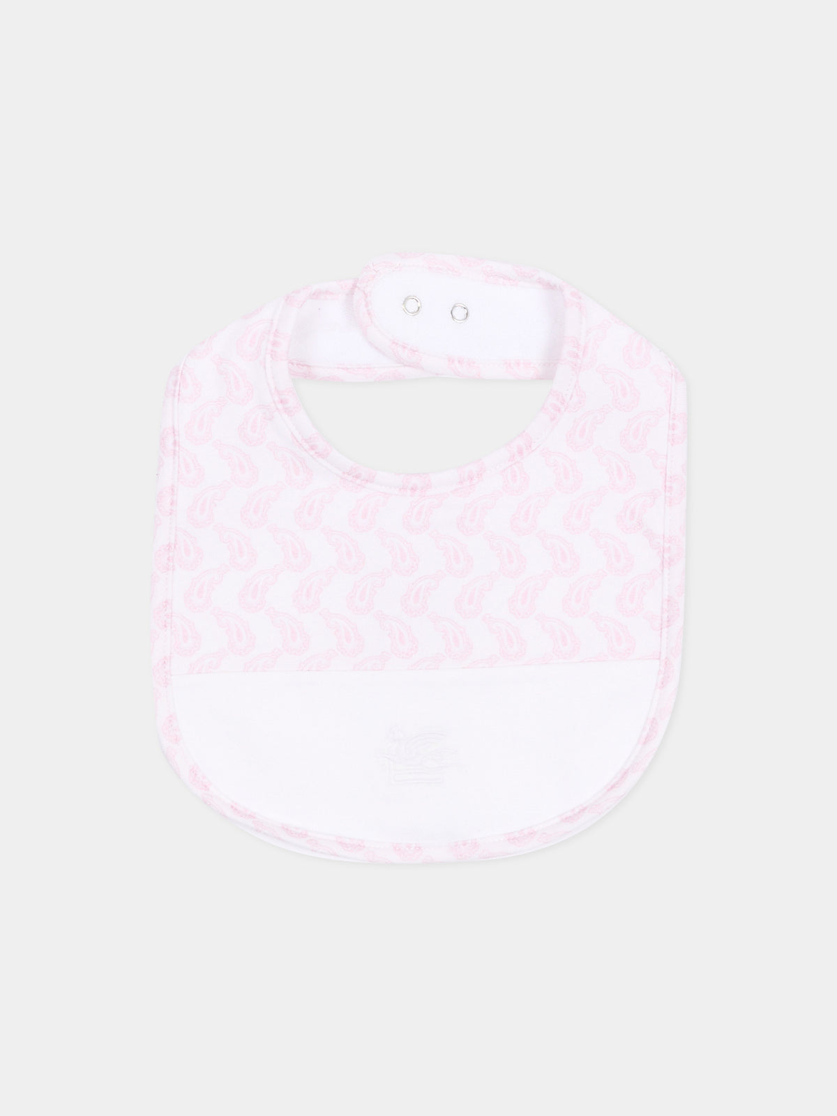 Set bavaglini rosa per neonata,Etro,GU0519 J0409 505GR