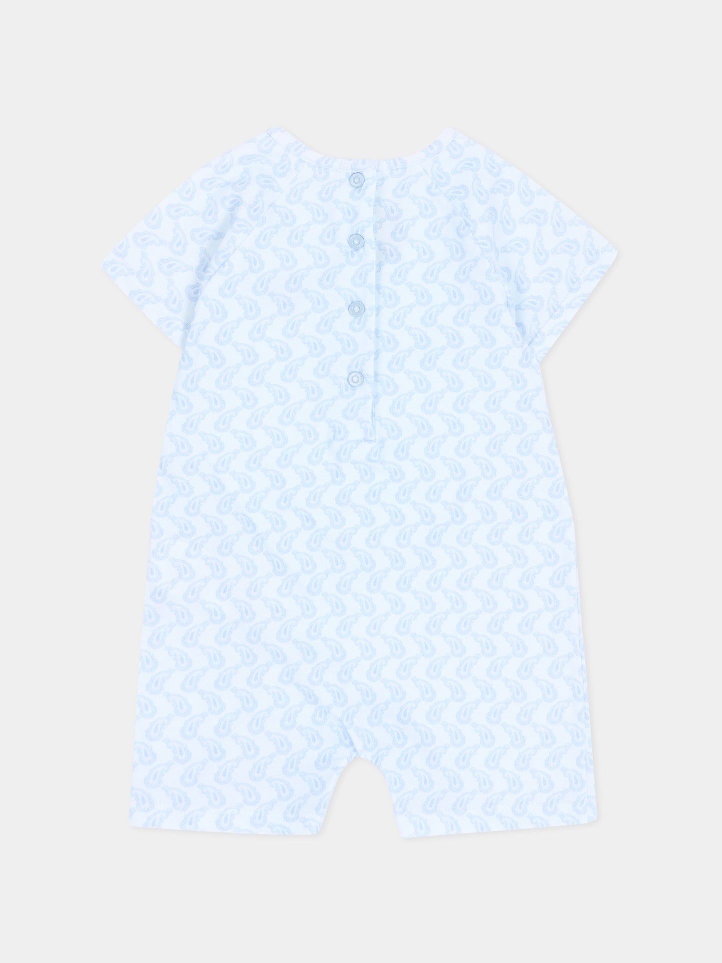 Pagliaccetto celeste per neonato,Etro,GUA571 J0409 685CE