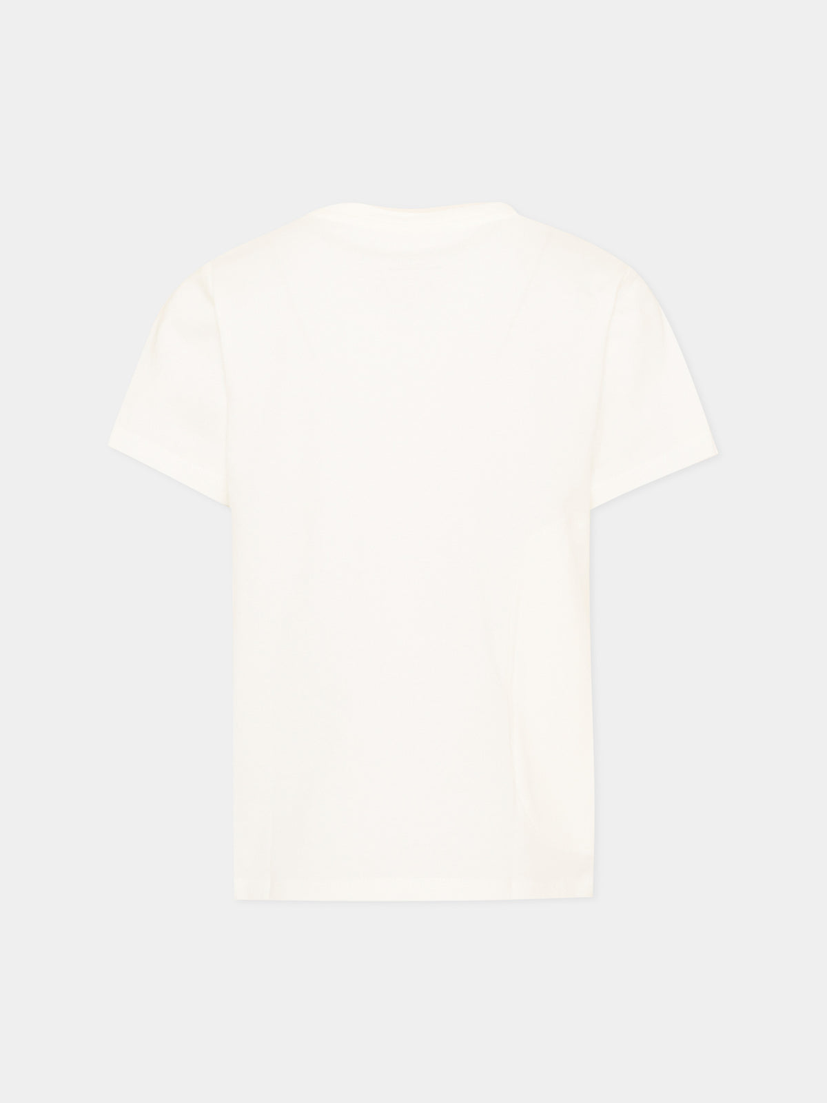 T-shirt avorio per bambino con stampa,Stella Mccartney Kids,TW8Q71 Z0434 101