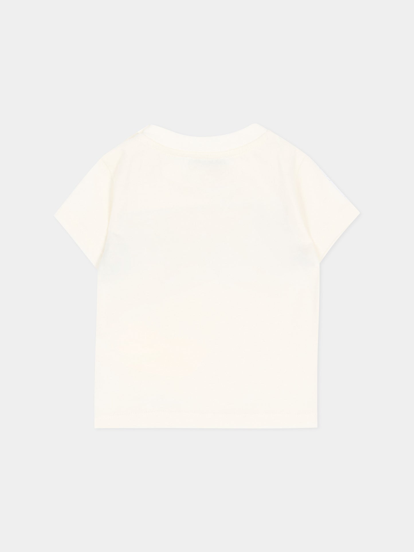 T-shirt avorio per neonato con stampa,Etro,GW8551 Z2081 177AR