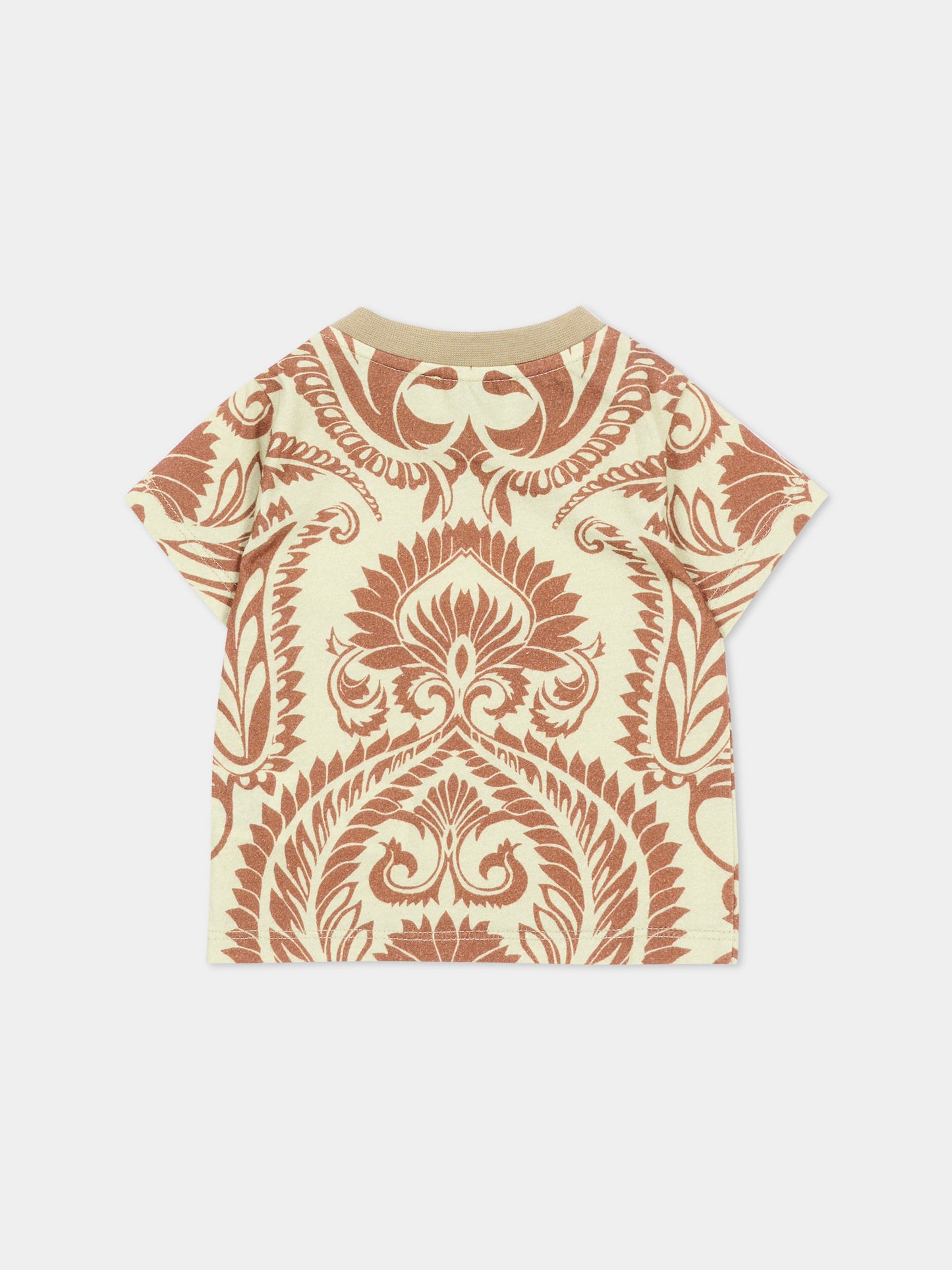 T-shirt a manica corta verde per neonato,Etro,GW8501 Z2081 213