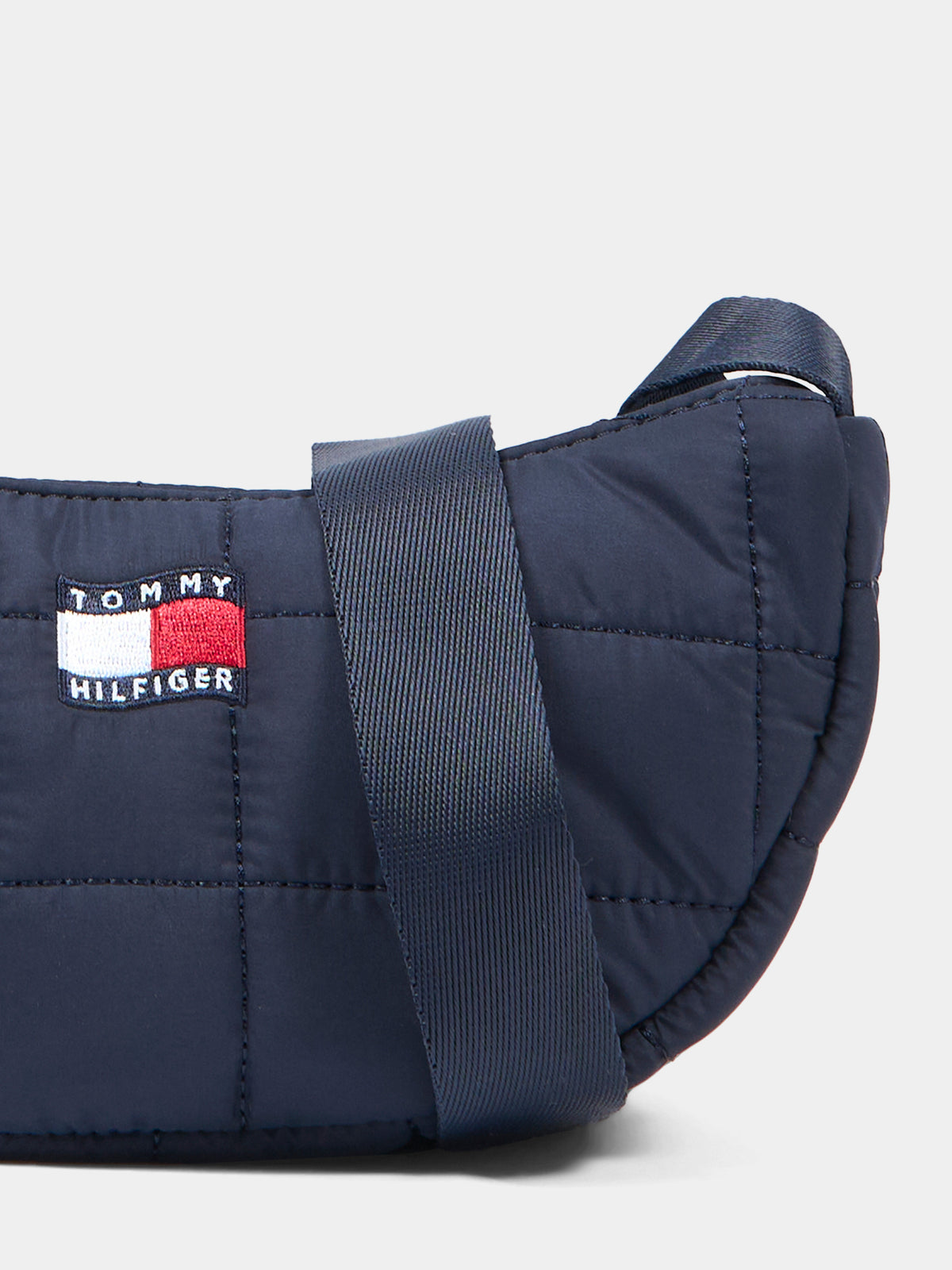 Borsa blu per bambina con logo,Tommy Hilfiger Junior,KA0KA00040 DW6