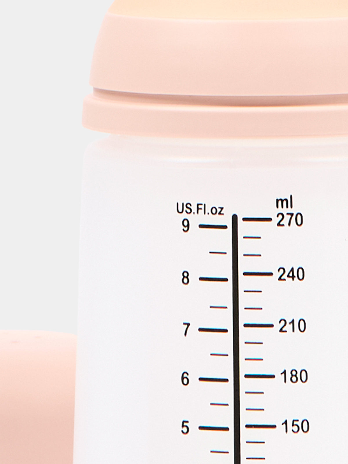 ZERO.ZERO Anti-Colic Bottle Medium Flow 270 ml beige for Newborns