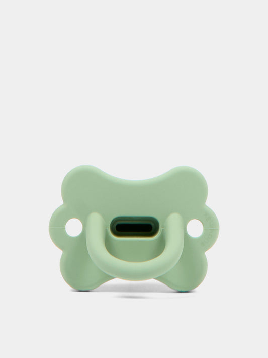 Smoothie Butterfly green pacifier with SX PRO™ physiological nipple for newborns 0/6 months