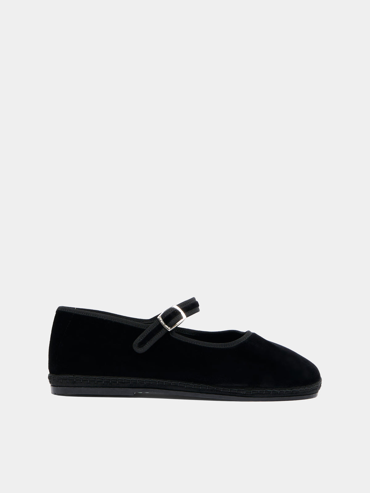 Ballerine nere Maryjane Velvet per bambina,Sciuscià,MARYJANE VELEVET BLACK