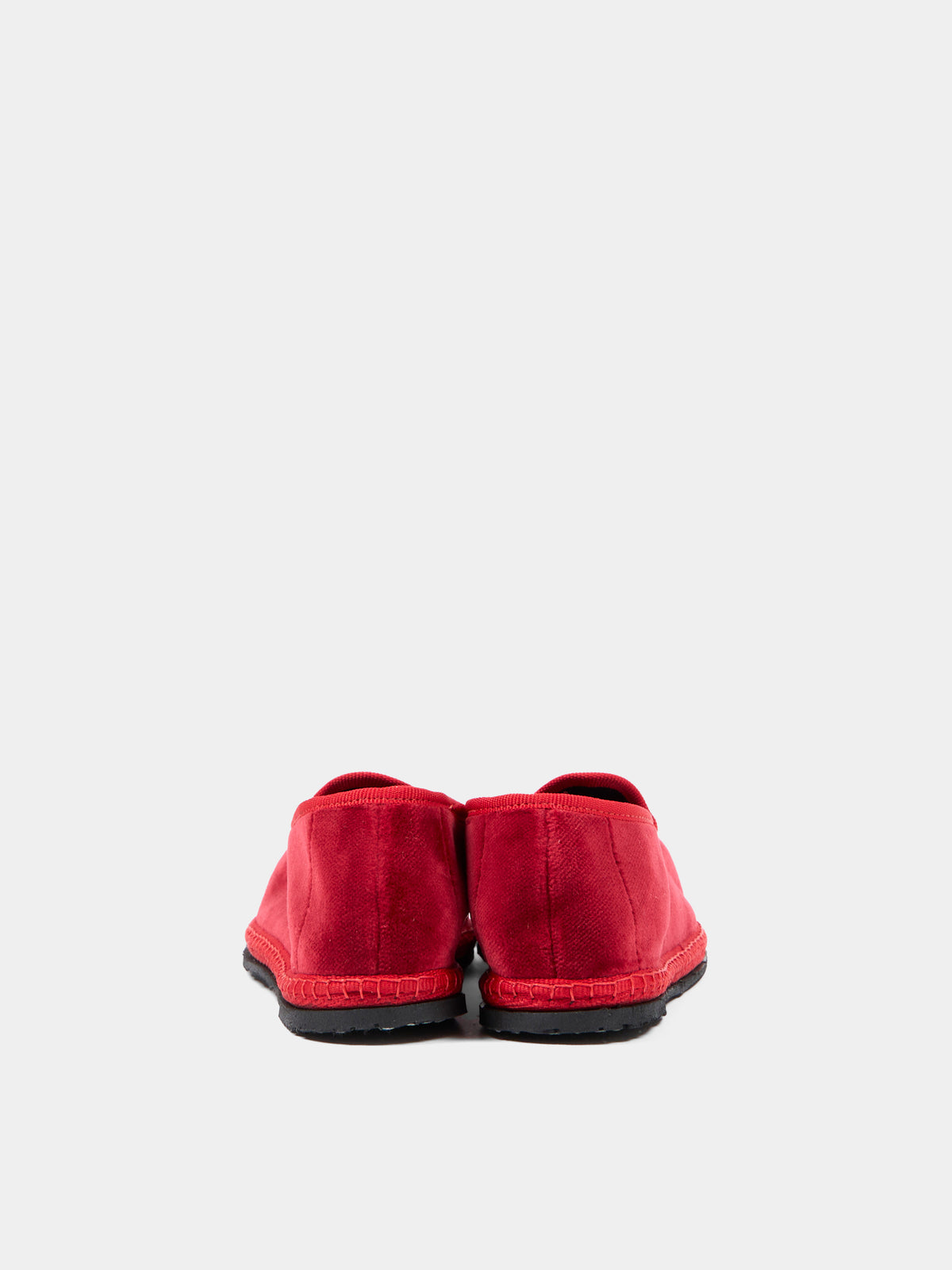 Mocassini rosso Baby Tragara Velvet per bambini,Sciuscià,BABY TRAGARA VELEVET DARK RED