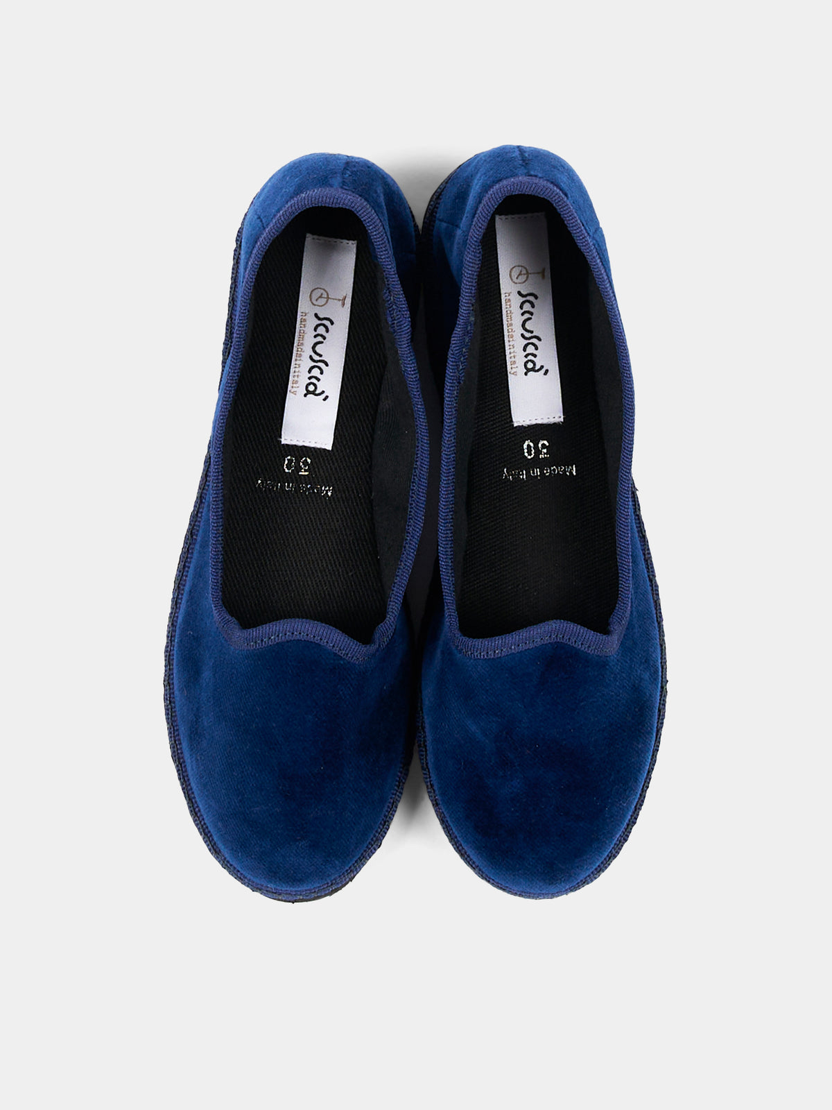 Mocassini blu Baby Tragara Velvet per bambini,Sciuscià,BABY TRAGARA VELEVET BLUE