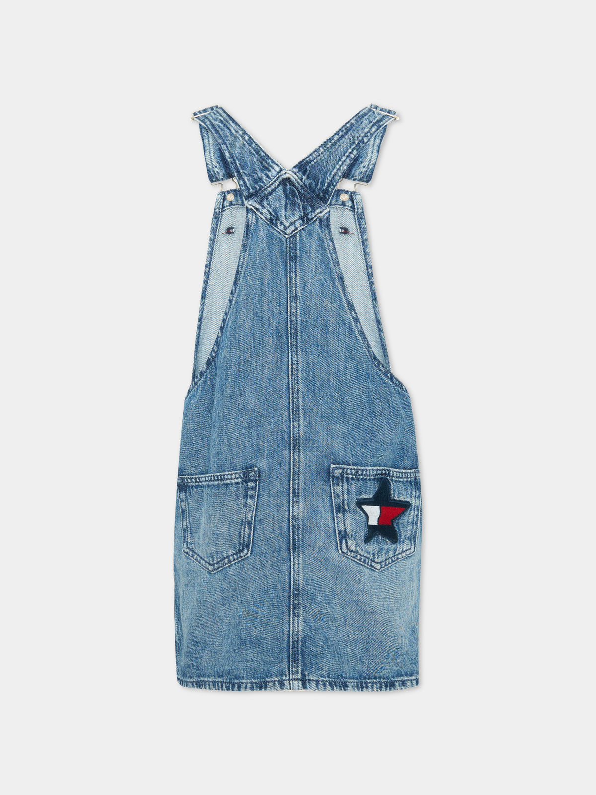 Vestito denim per bambina,Tommy Hilfiger Junior,KG0KG09168 1A4