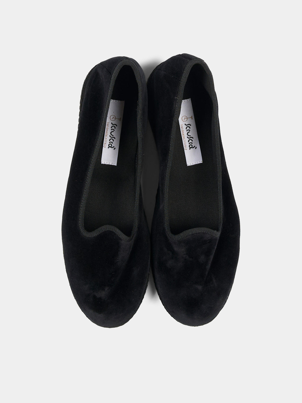 Mocassini neri Tragara Velvet per bambini,Sciuscià,TRAGARA VELVET BLACK