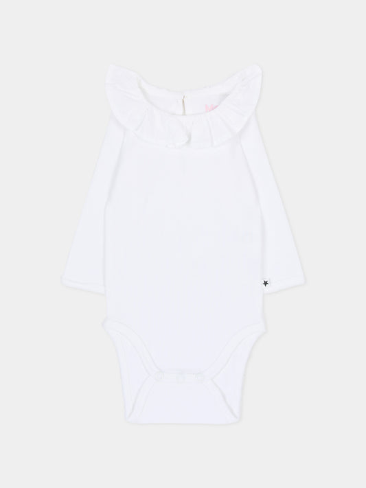 Body bianco Faye per neonata,Molo,4S24B204 0000