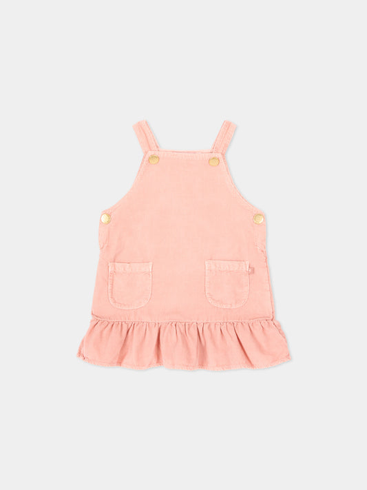 Salopette rosa Celina per neonata,Molo,4W25E103 5494