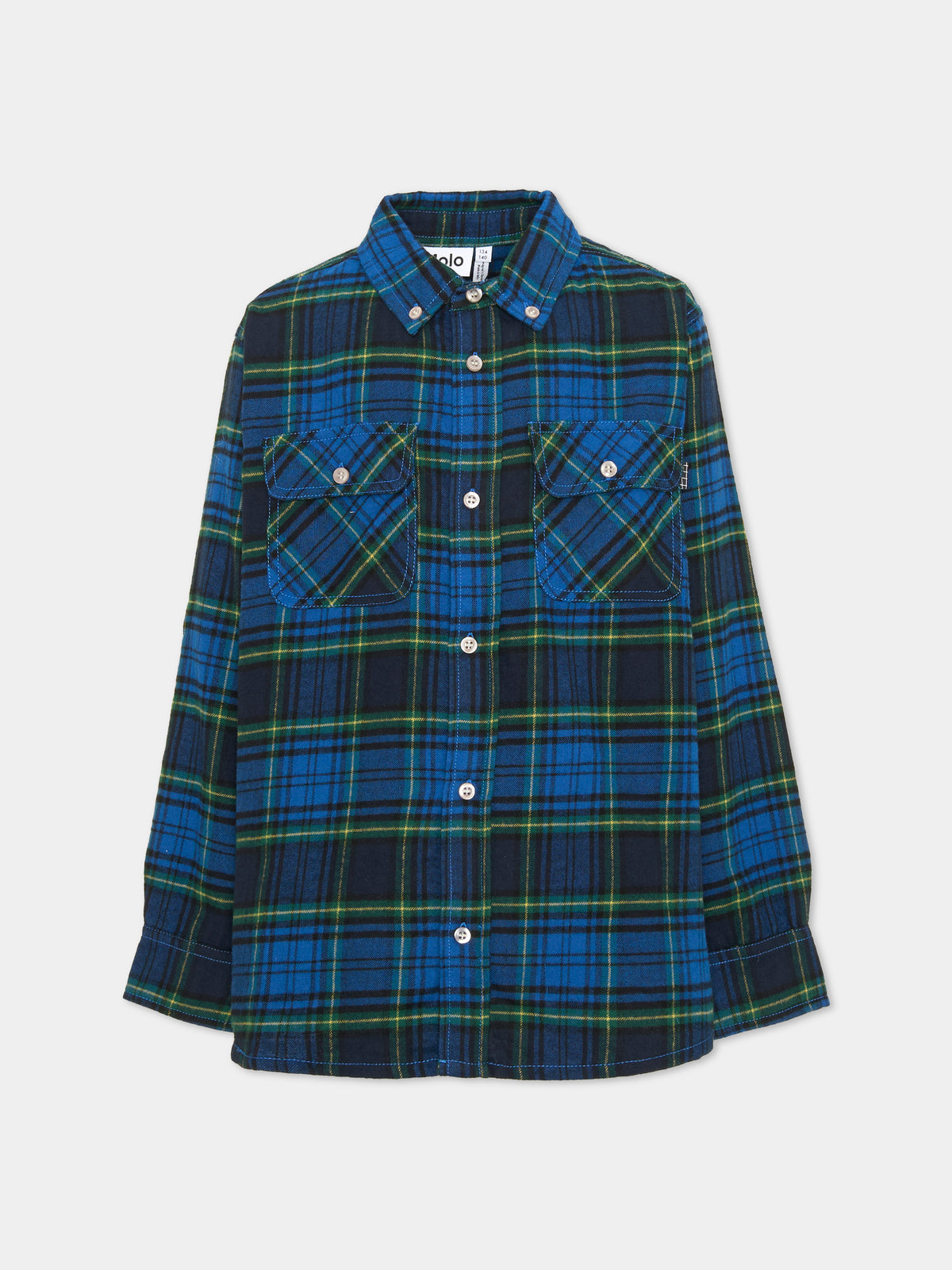 Camicia a manica lunga blu Rozzy per bambino,Molo,1W25C202 5979