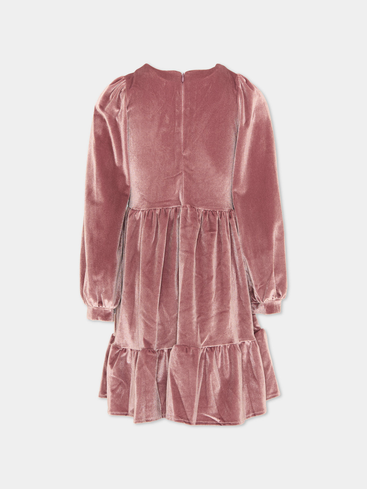Vestito a maniche lunghe rosa Calanthe per bambina,Molo,2W25E215 2238