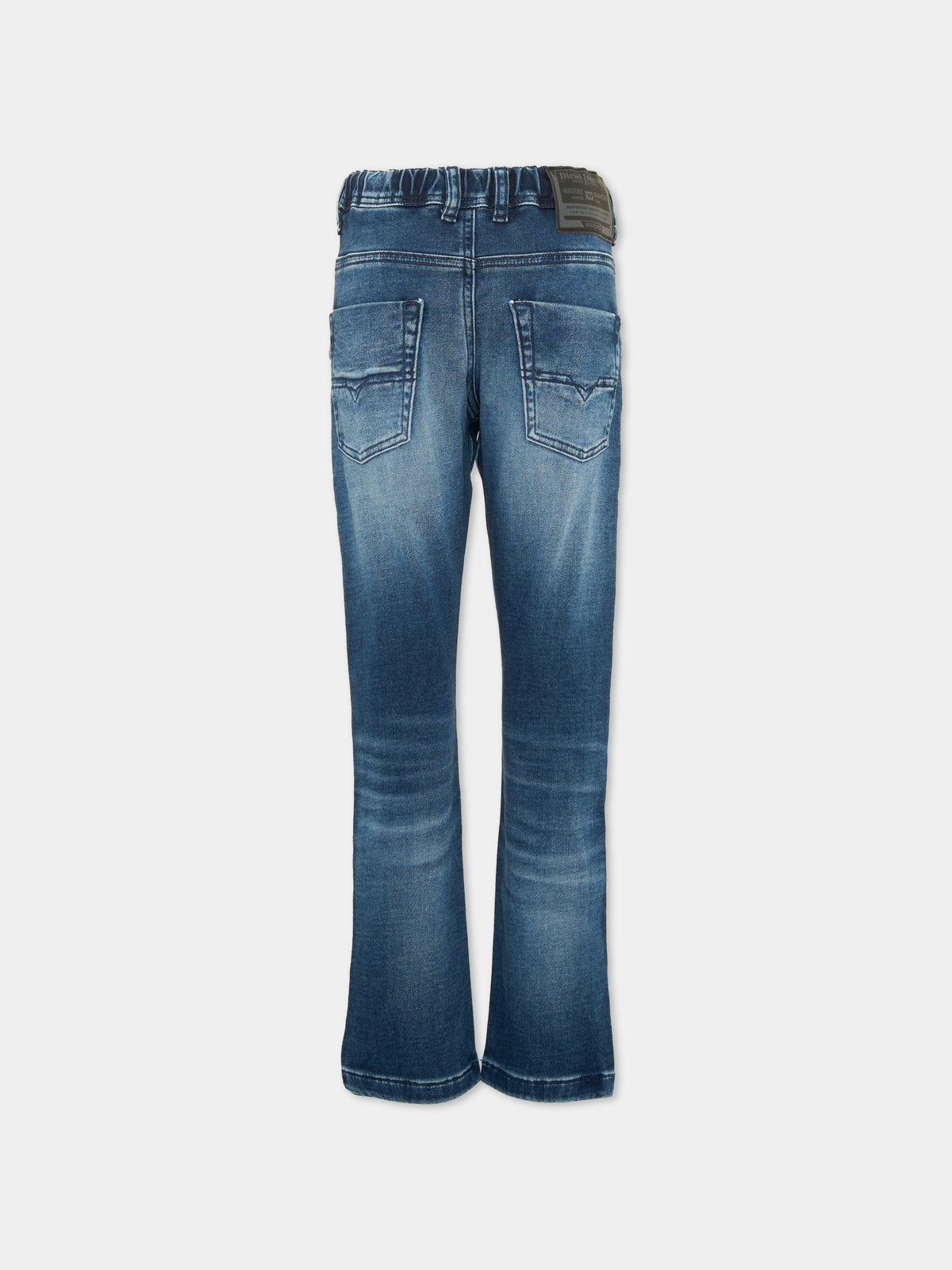 Jeans denim per bambino con coulisse,Diesel,00J3AJ KXBJD K01
