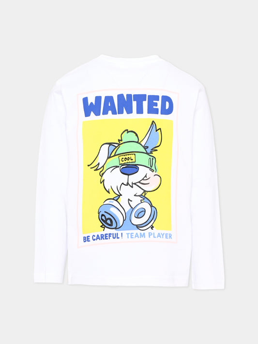 T-shirt a manica lunga con stampa per bambino,Billieblush,U21180 10P