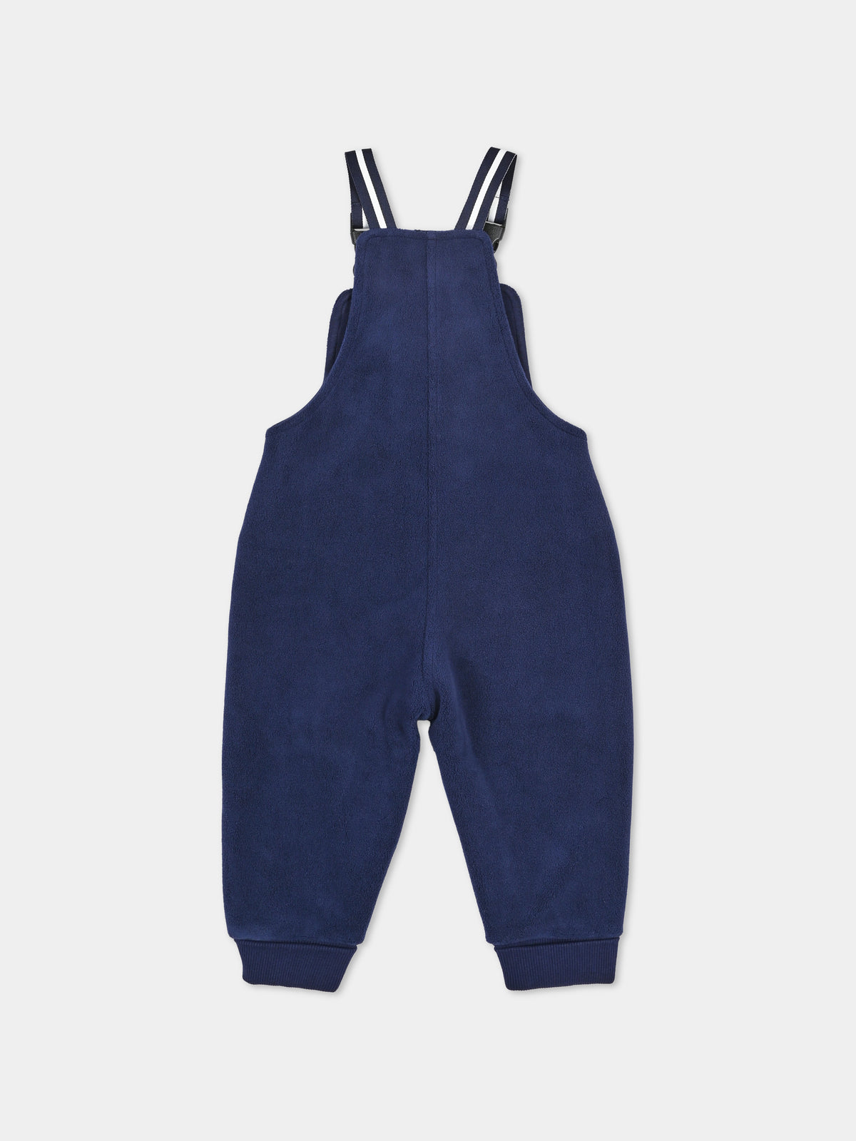 Salopette blu per neonato con logo,Timberland,T60615 85T