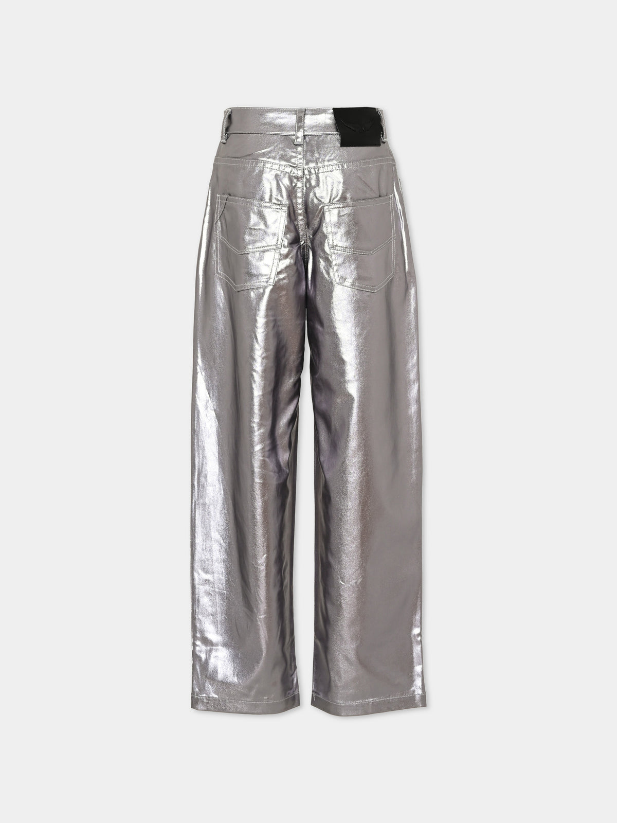 Pantaloni argento per bambina,Zadig & Voltaire Kids,X60452 007