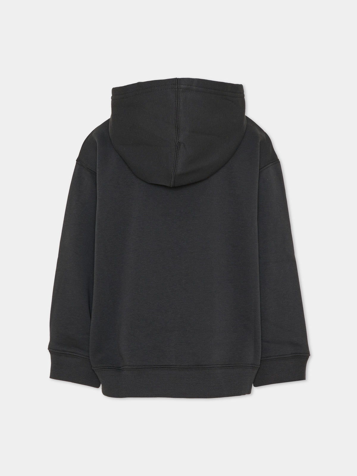 Felpa con zip e cappuccio nera per bambino,Levi's Kids,8ER729 G52