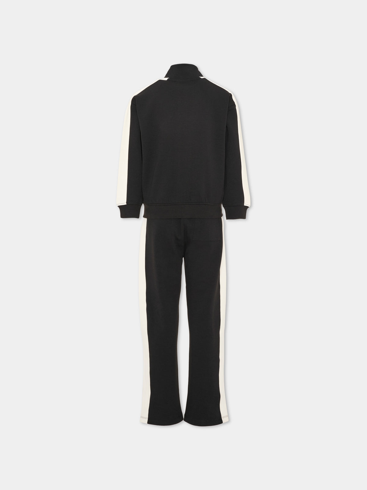 Completo sportivo lungo nero per bambino,Calvin Klein Kids,LVCKTJI17B BEH