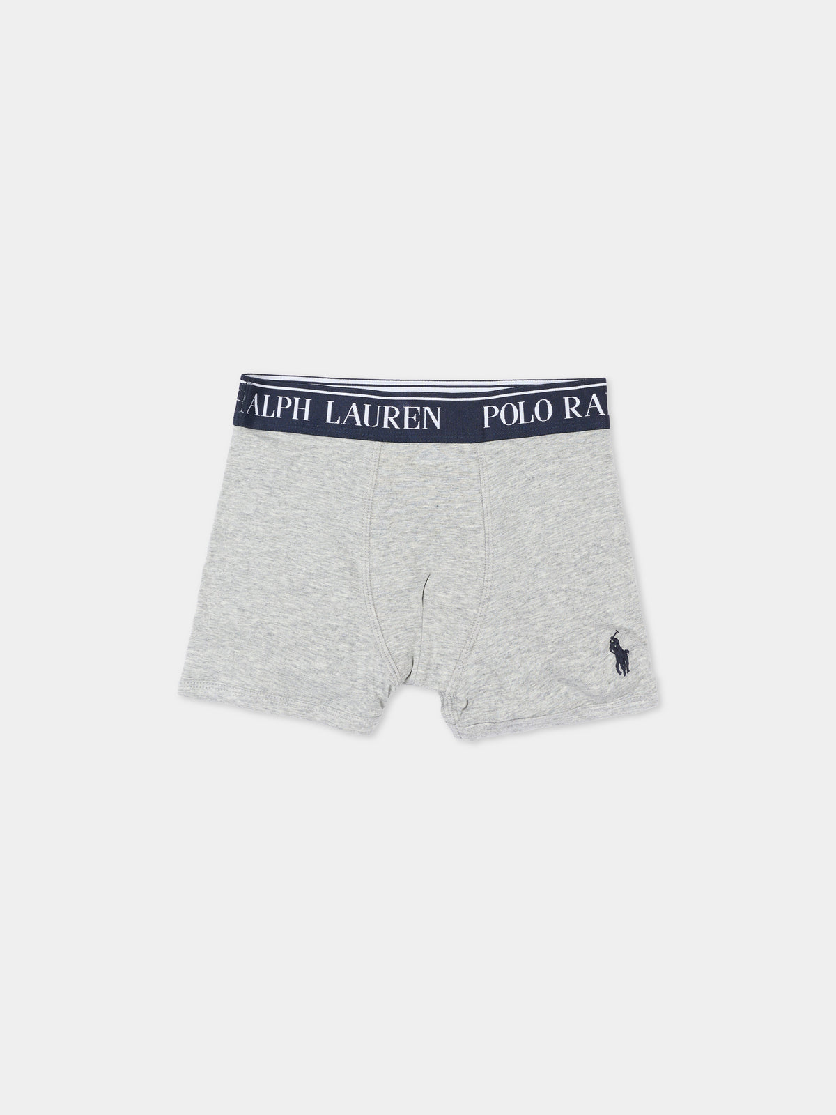 Boxer multicolor per bambino con logo,Ralph Lauren Kids,9P5014 BK8