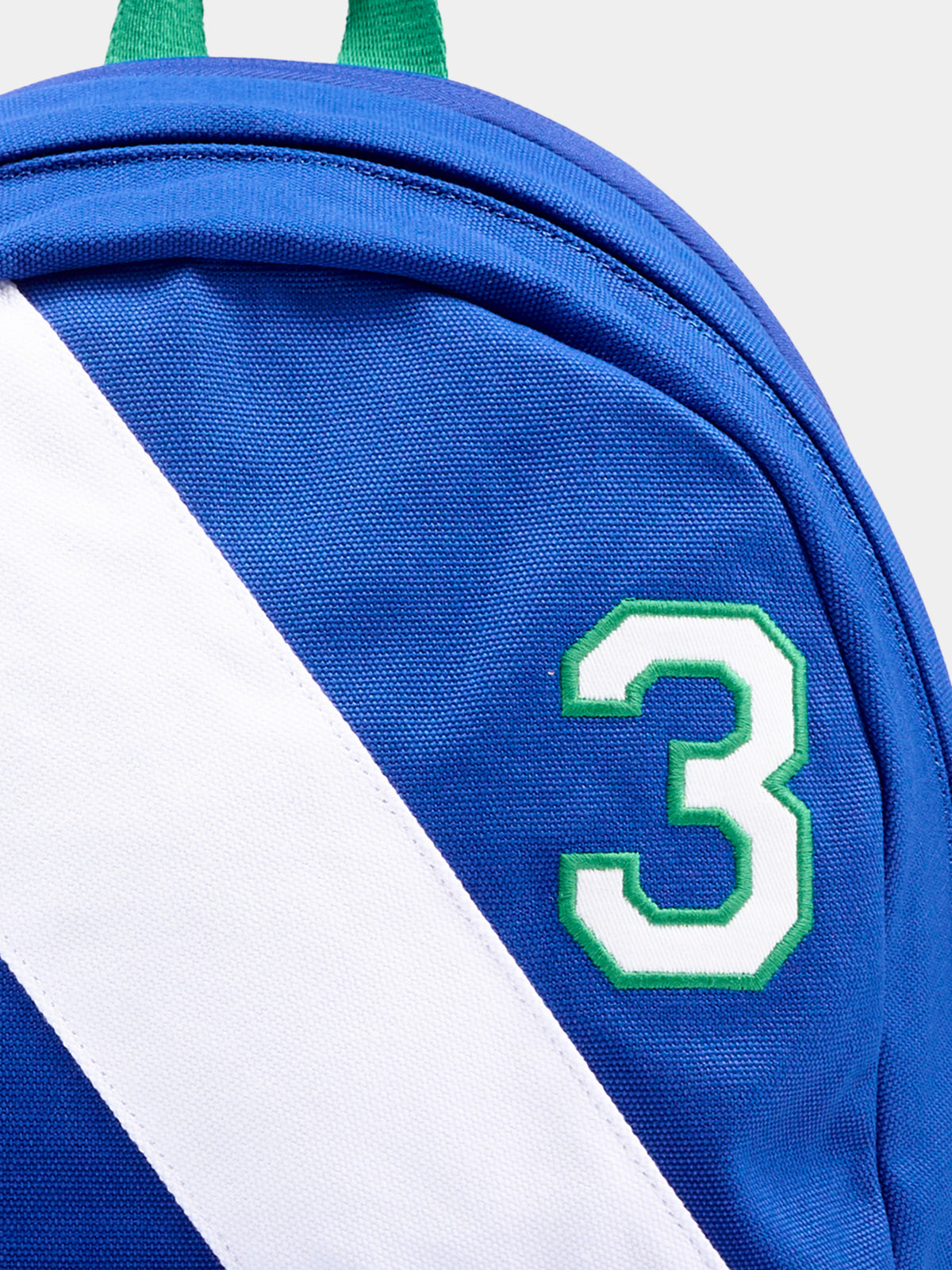 Zaino azzurro per bambino con logo,Ralph Lauren Kids,9AR192 BJK
