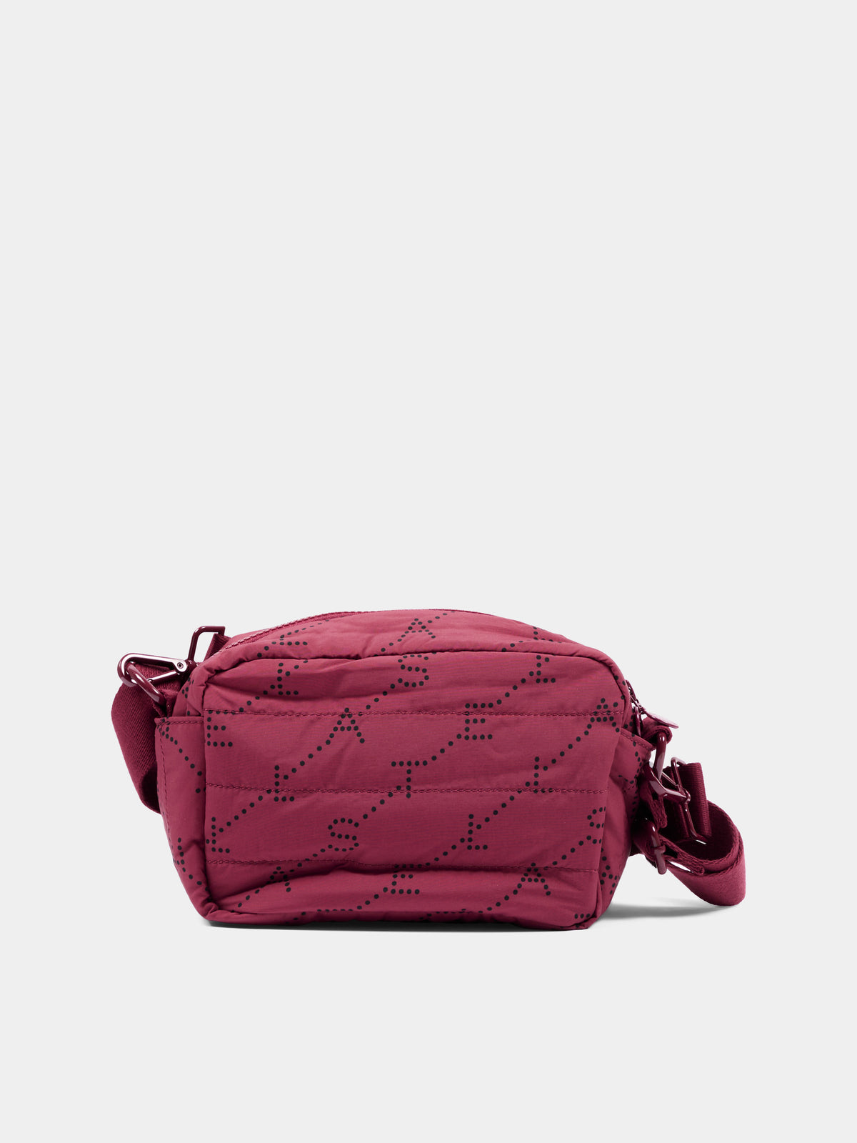Borsa bordeaux per bambina trapuntata,Stella Mccartney Kids,TY0538 Z3652 416NE