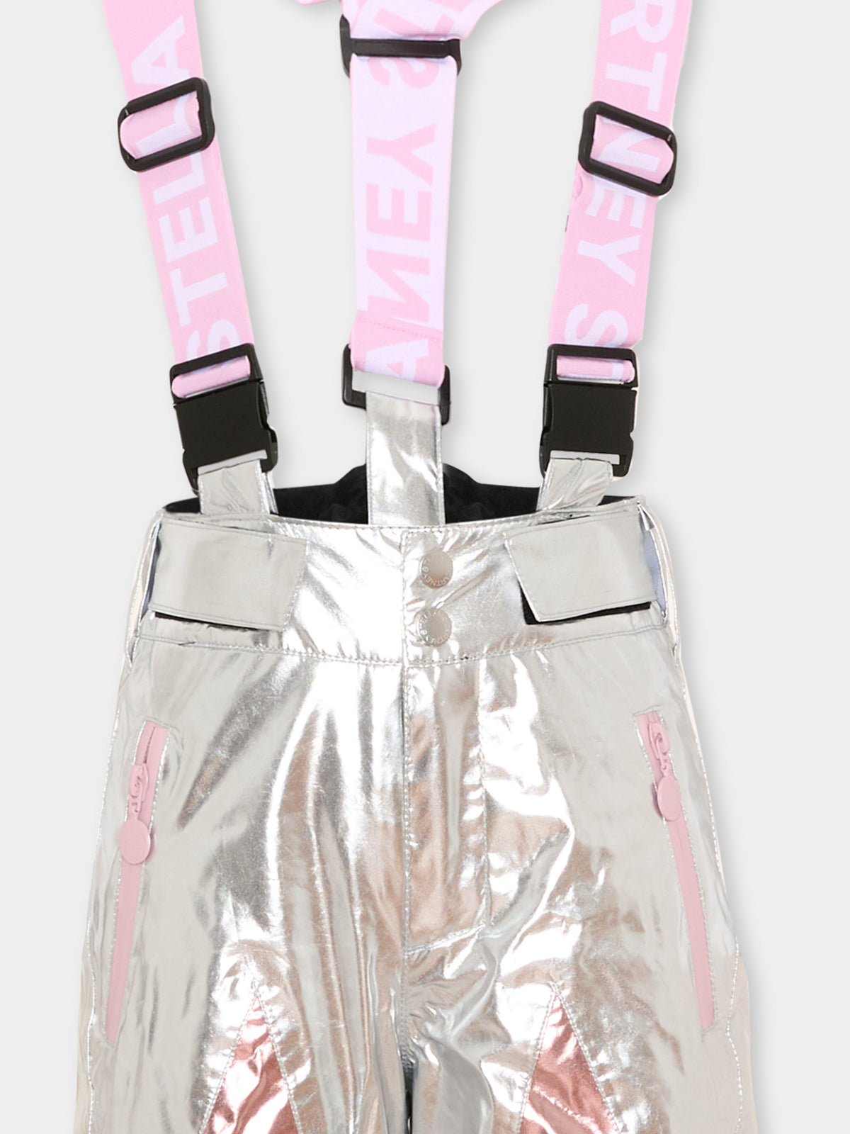 Pantalone da neve argento per bambina,Stella Mccartney Kids,TZ6E00 Z3967 925