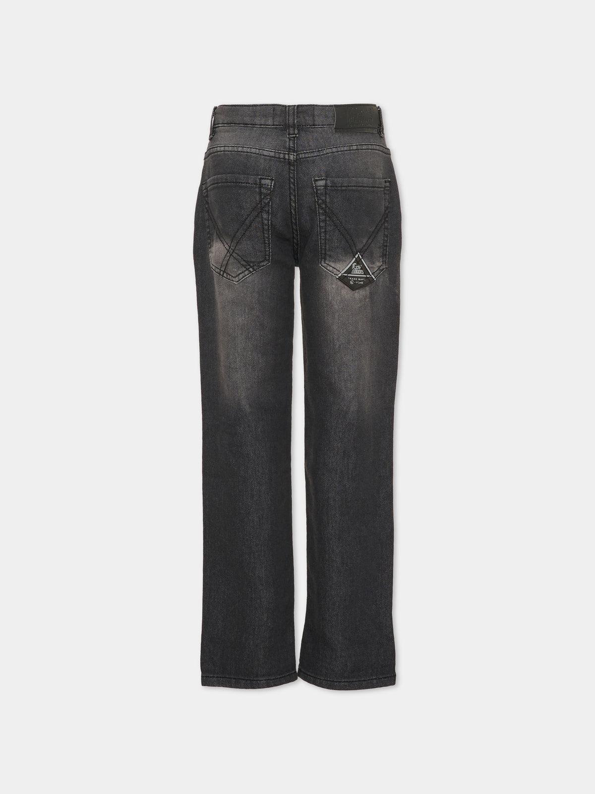 Jeans nero per bambino 5 tasche,Roy Roger's Kids,R F118 00 7020
