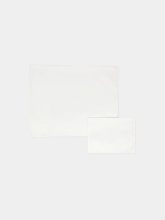 Set lenzuola bianche per neonati con fiocchi,Little Bear,2041 BIANCO/BIANCO