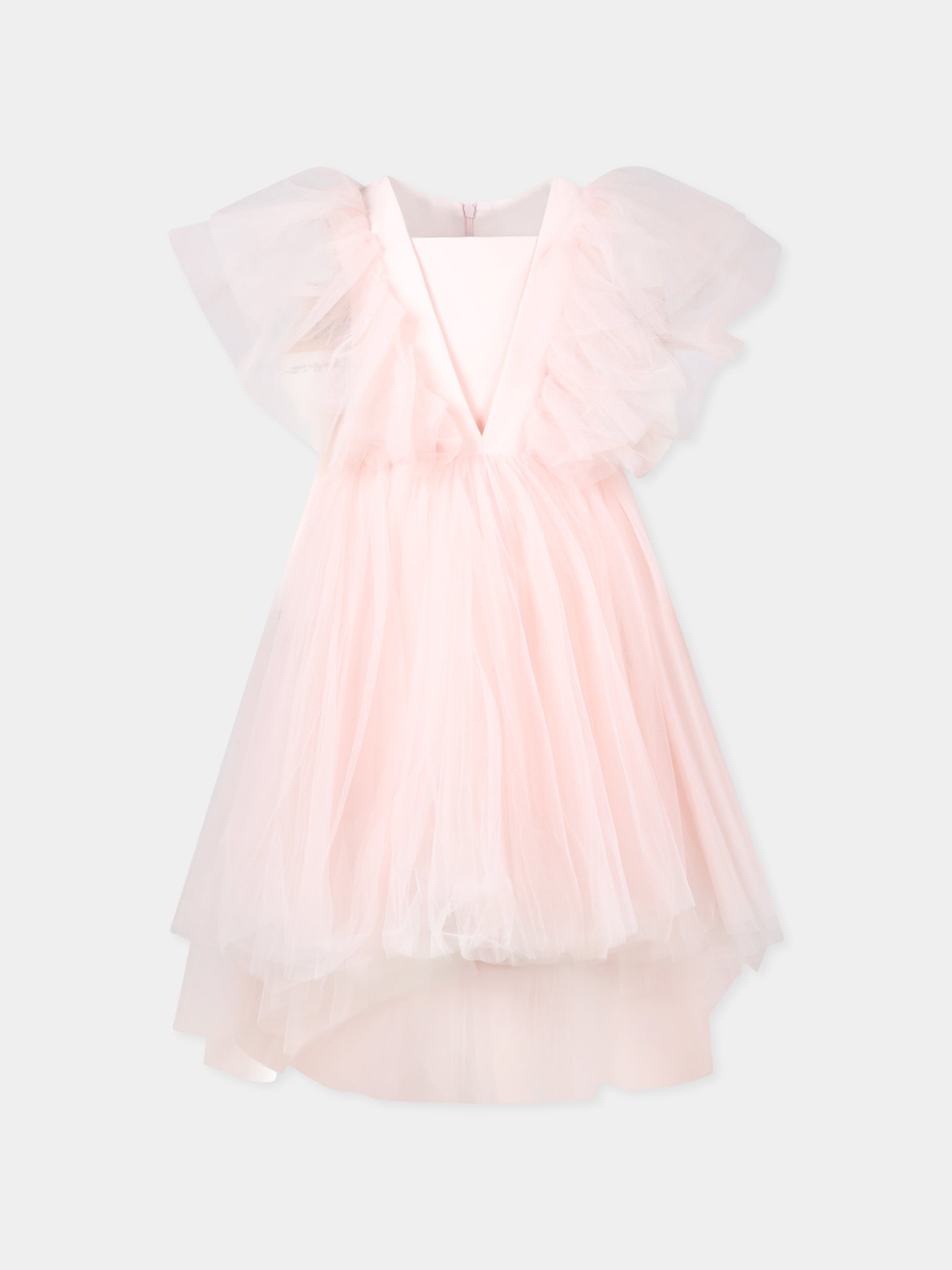 Vestito rosa per bambina,Monnalisa,719911 9945 0091