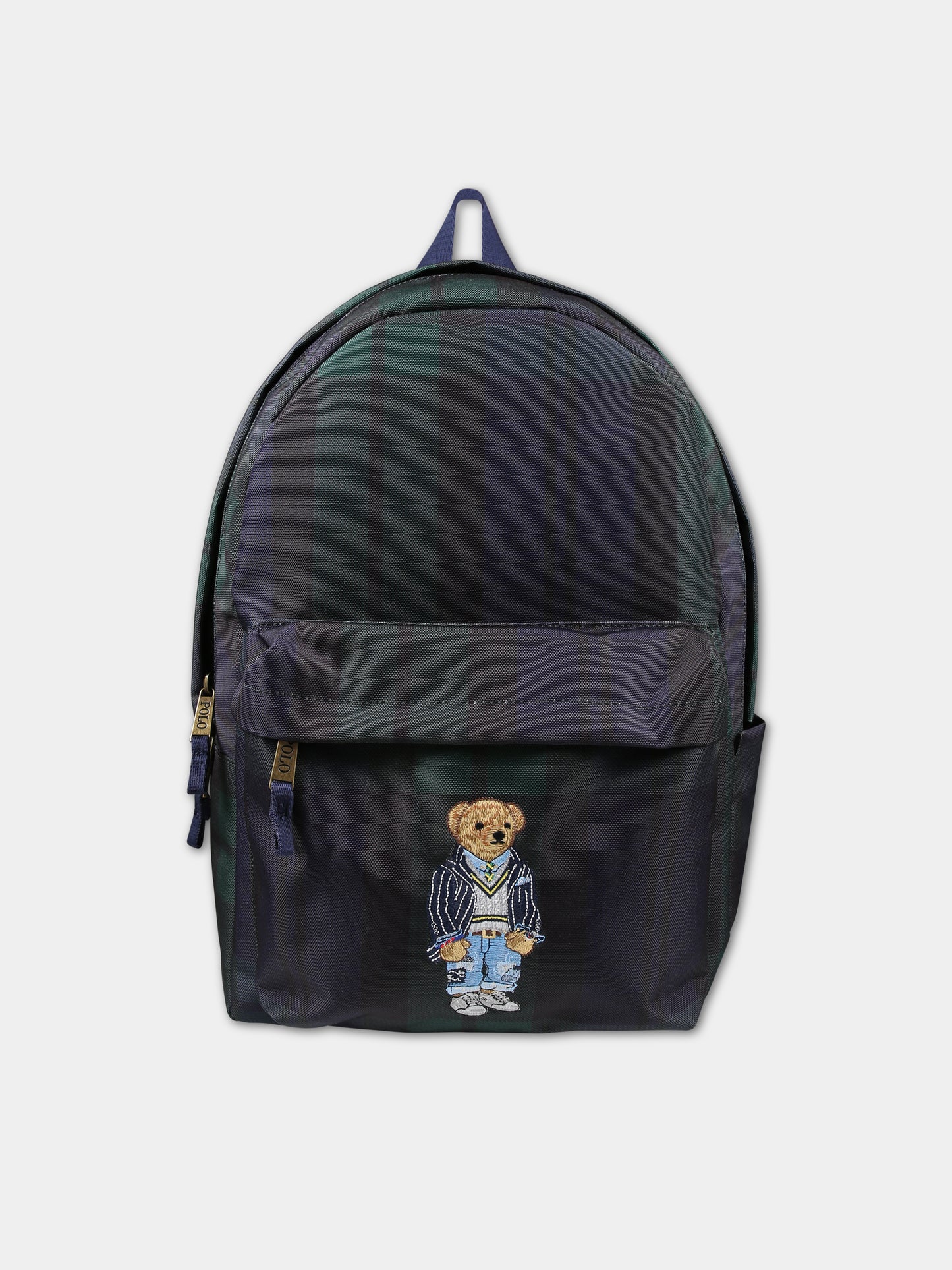 Zaino multicolor per bambini con fantasia tartan,Ralph Lauren Kids,RL9AR027 9AR027  ECC