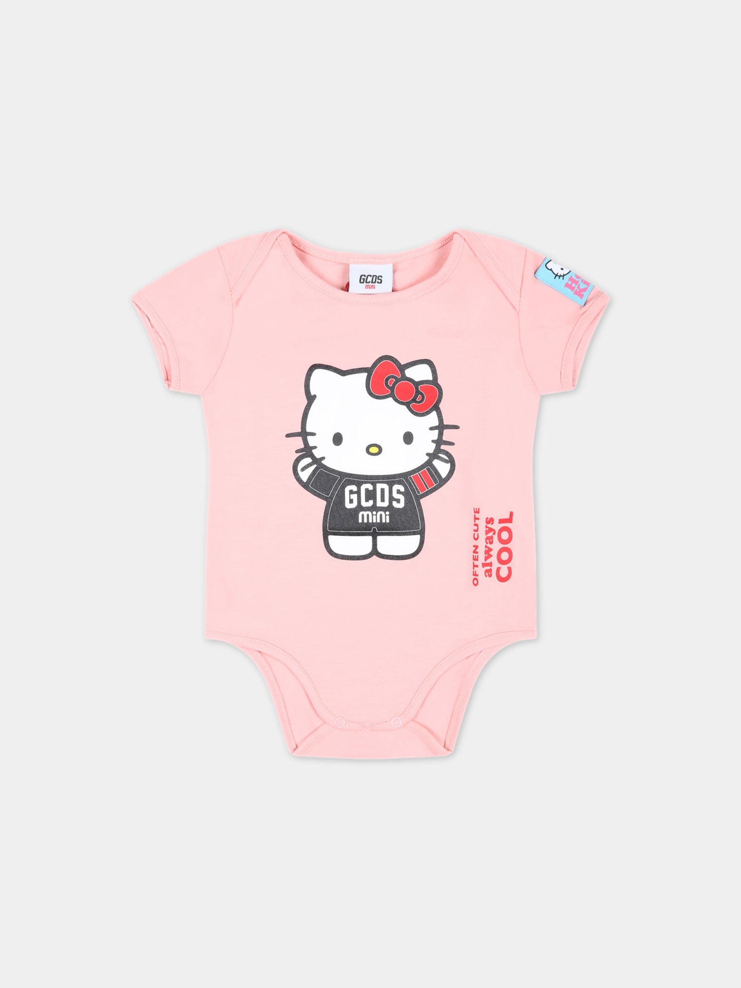 Set rosa per neonata con Hello Kitty,Gcds Kids,GAY005 LBA23 51630