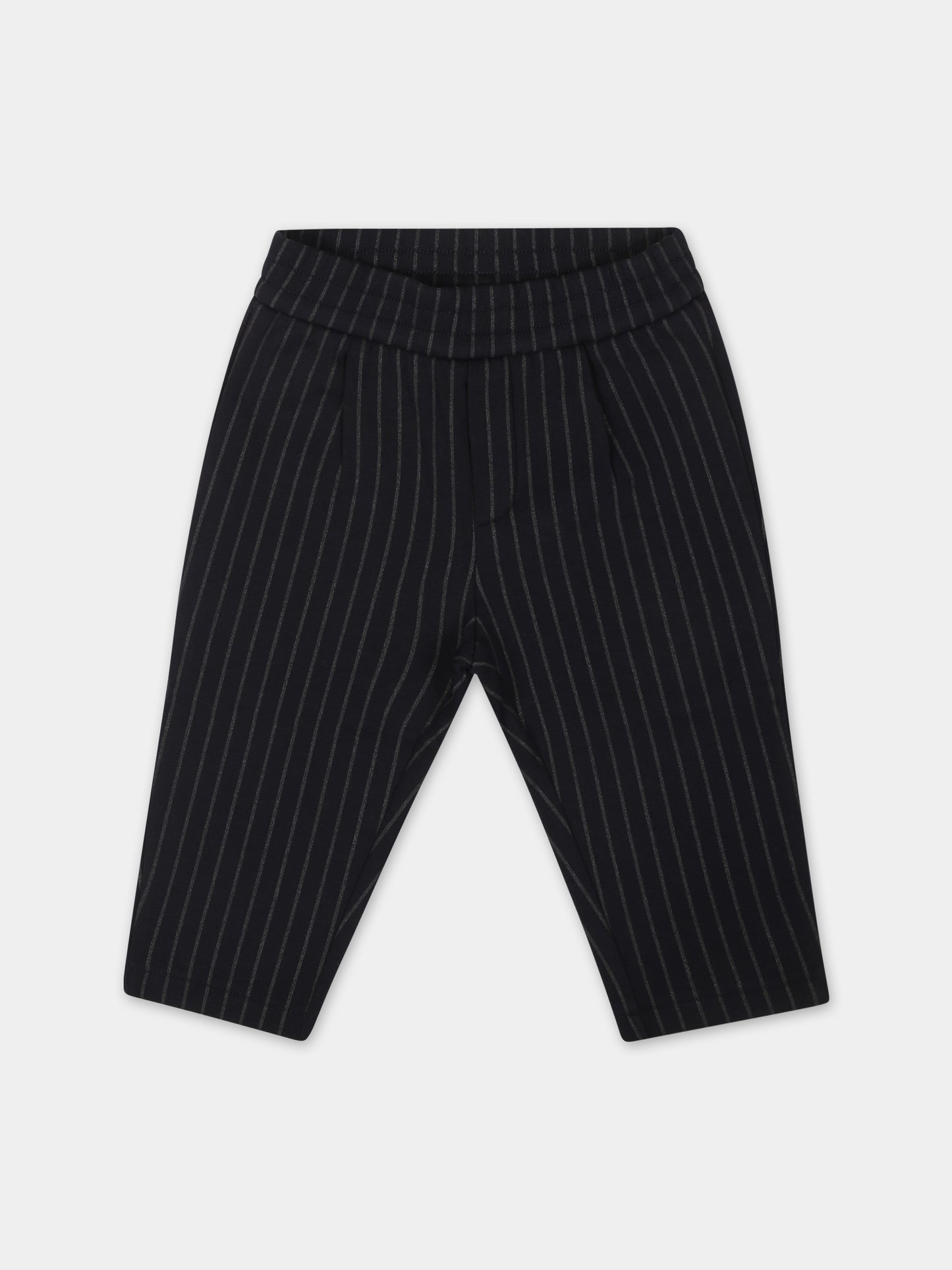 Pantaloni blu per neonato con logo,Armani Junior,6RHPJ4 4JKRZ F921