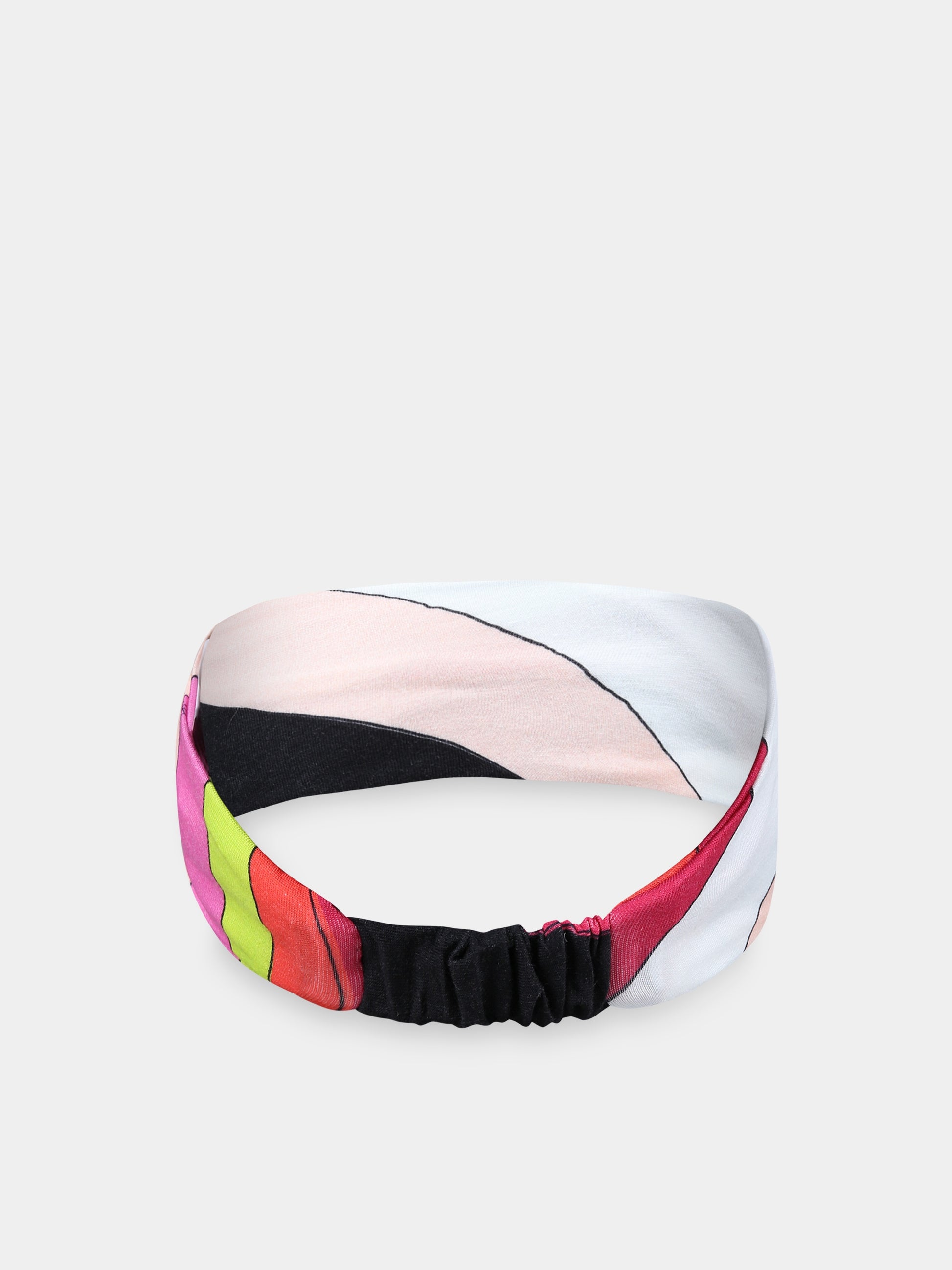 Fascia multicolor per neonata con logo,Emilio Pucci Junior,PT0024 J0311 999NE