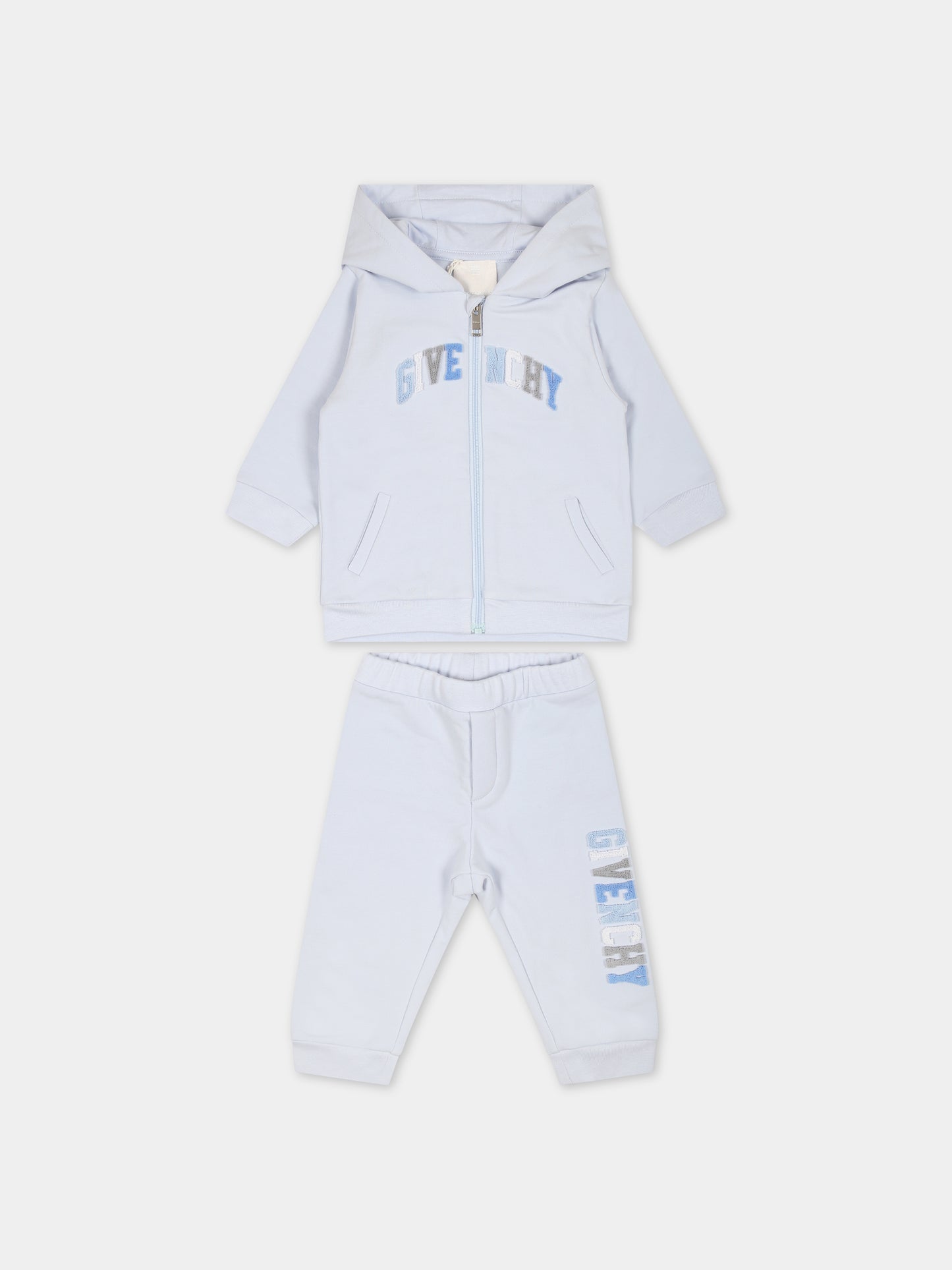 Completo sportivo per neonato con logo,Givenchy Kids,H98179 771