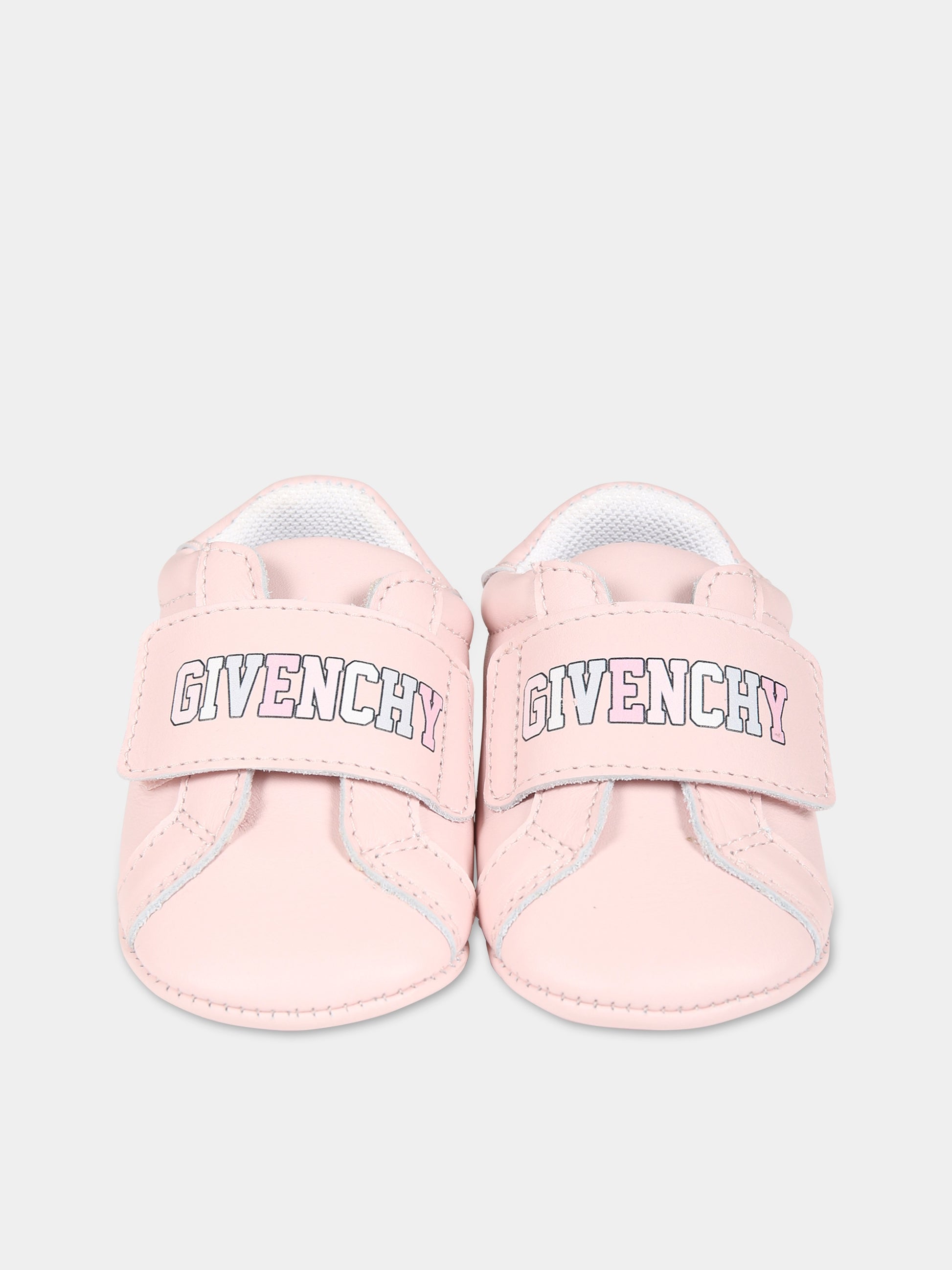 Sneakers rosa per neonata con logo,Givenchy Kids,H99048 44Z