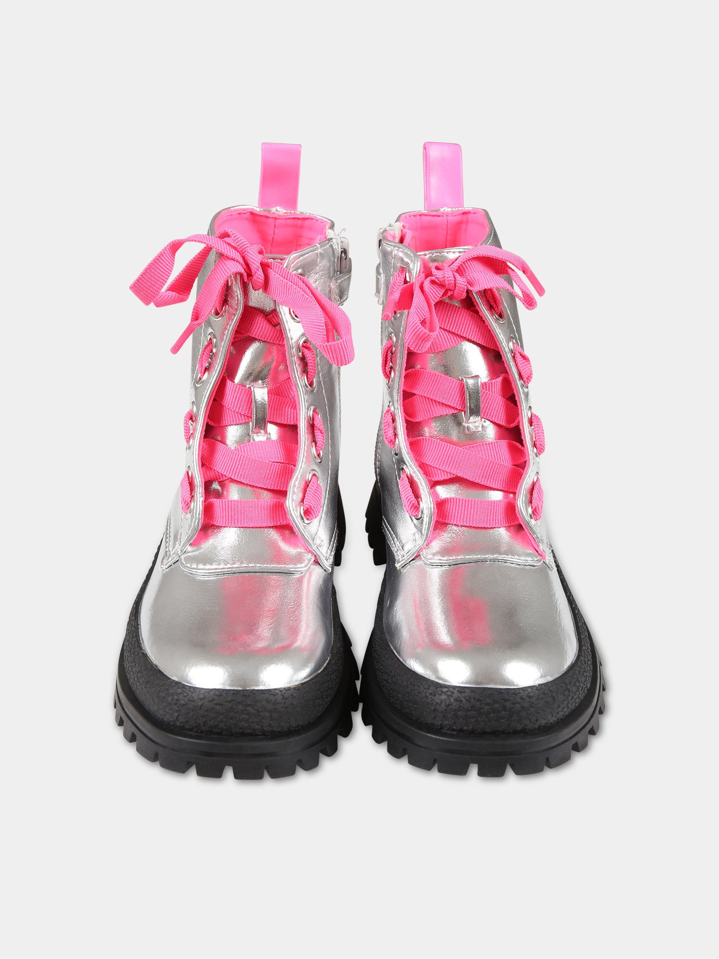 Anfibi argentati per bambina,Billieblush,U19368 016