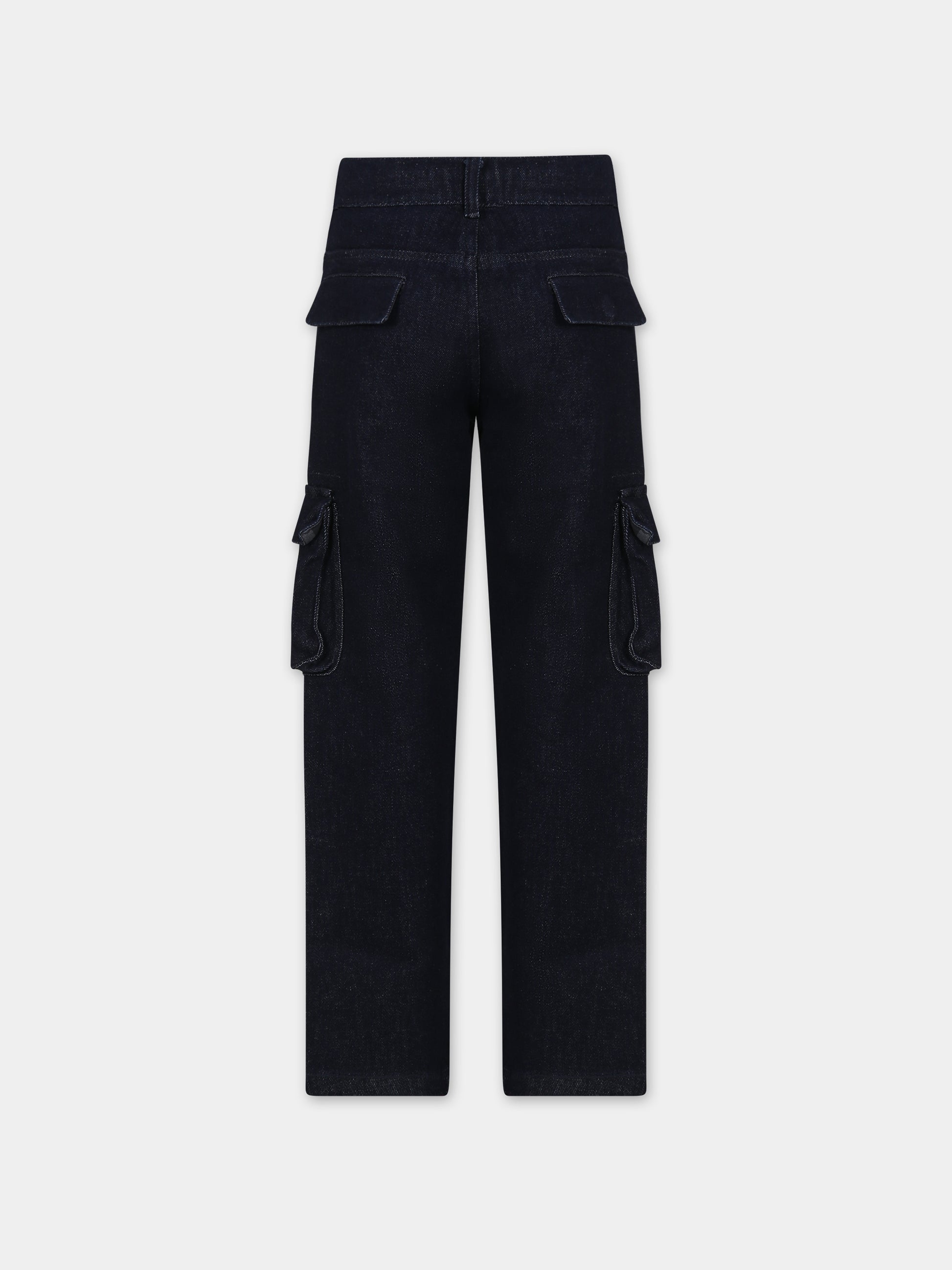 Jeans blu per bambino con logo,Jacob Cohen,HMPA005 1 DS008 4000