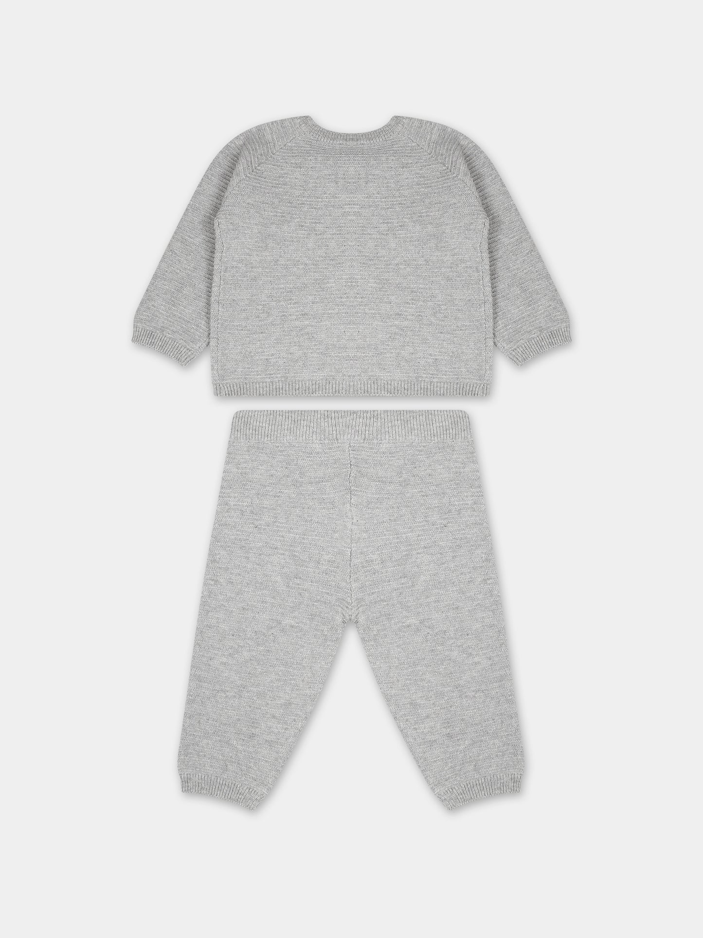 Completo grigio per neonati,Carrement Beau,Y98231 A06