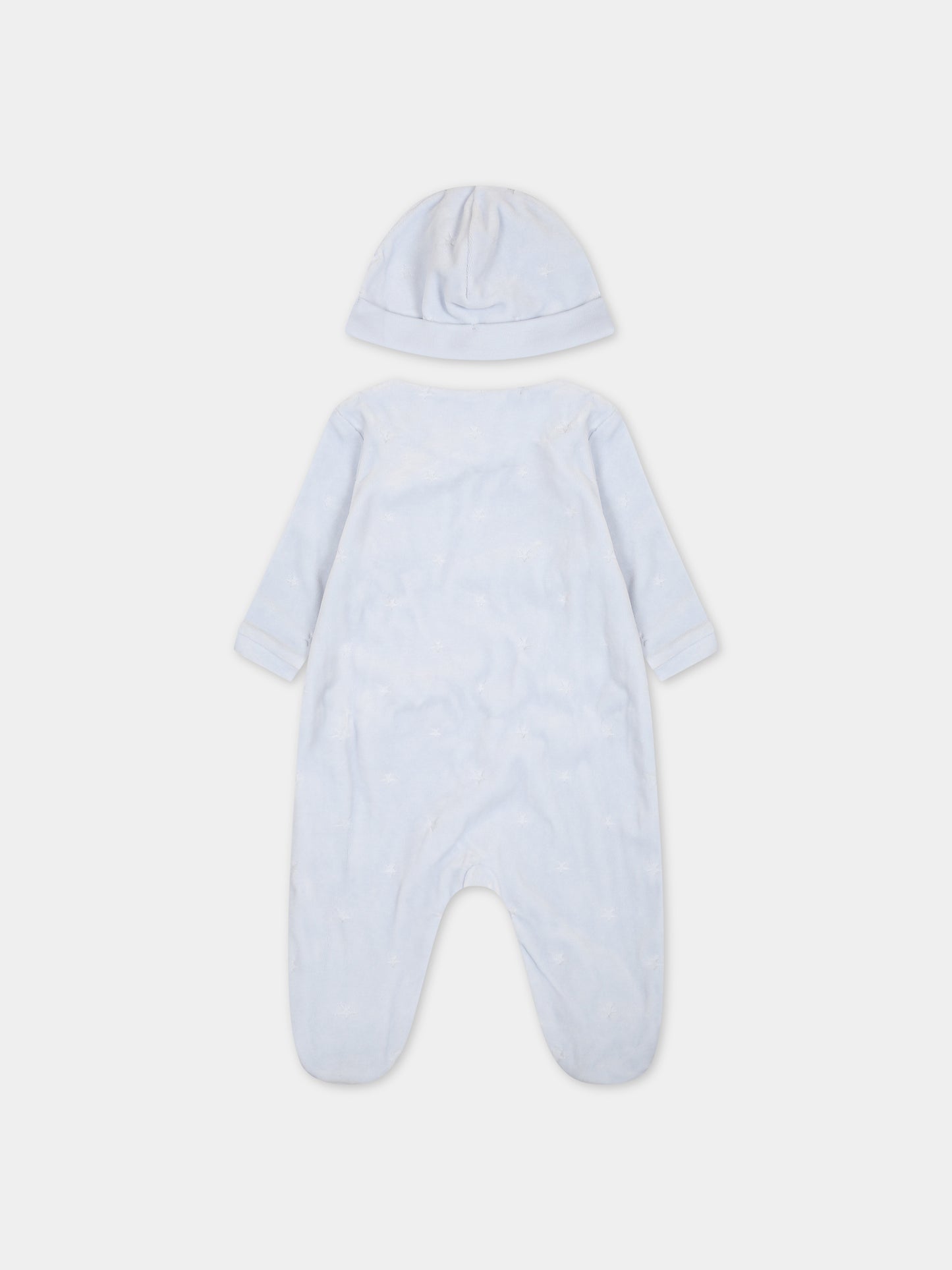 Set celeste per neonato con stelle,Carrement Beau,Y98220 78K