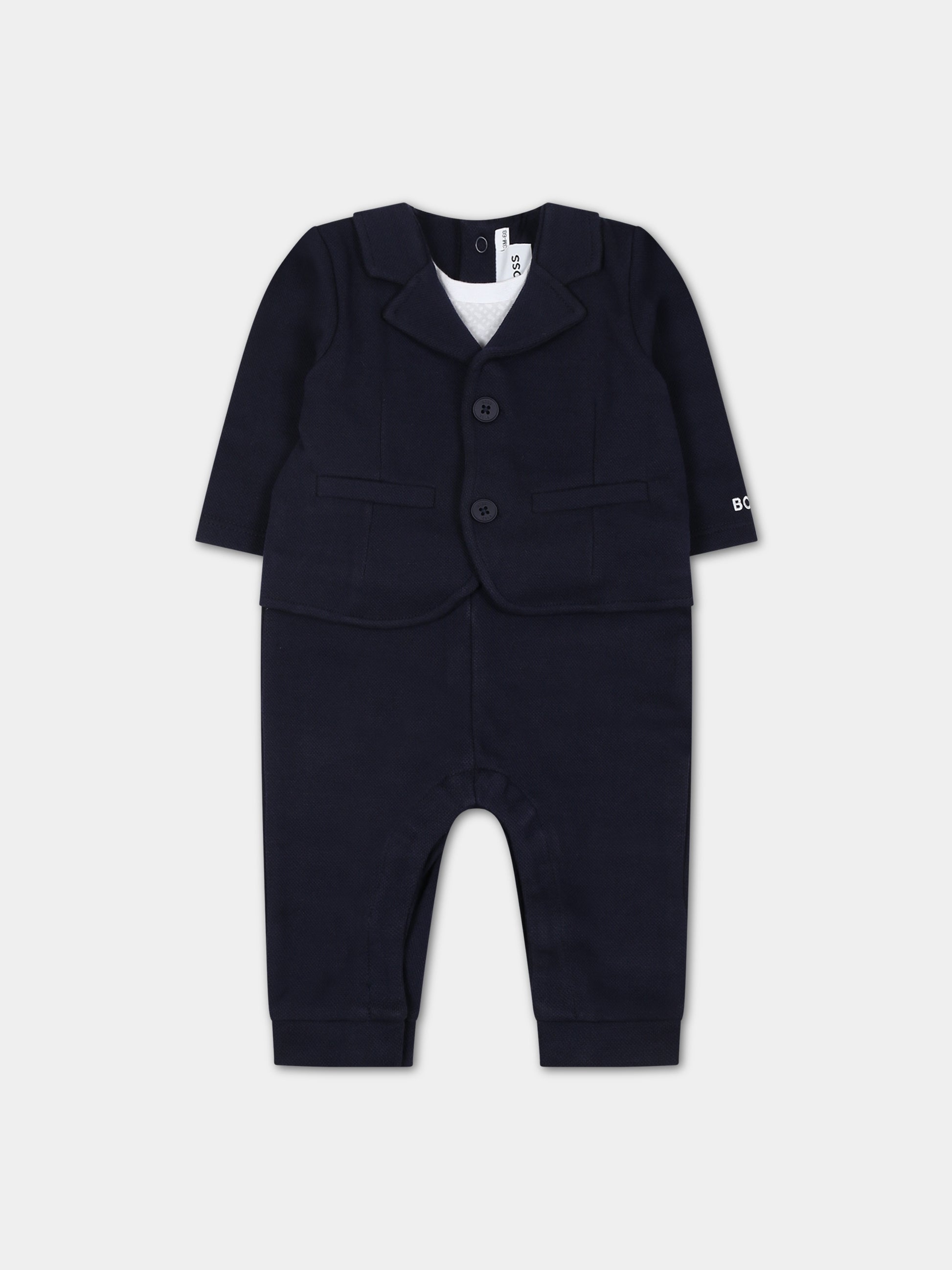 Tutina per neonato blu,Boss,J94357 849