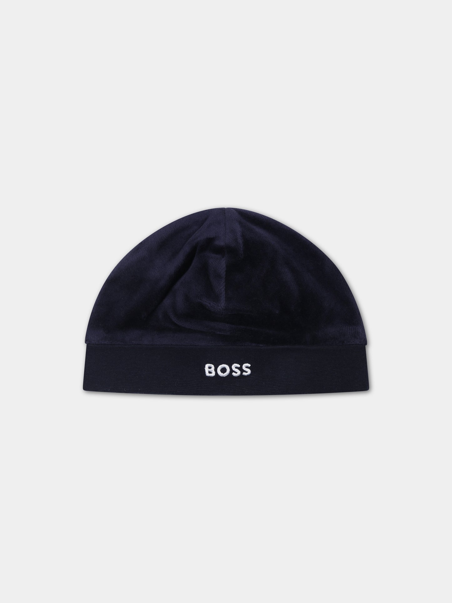 Cappello blu per neonato,Boss,J91153 849