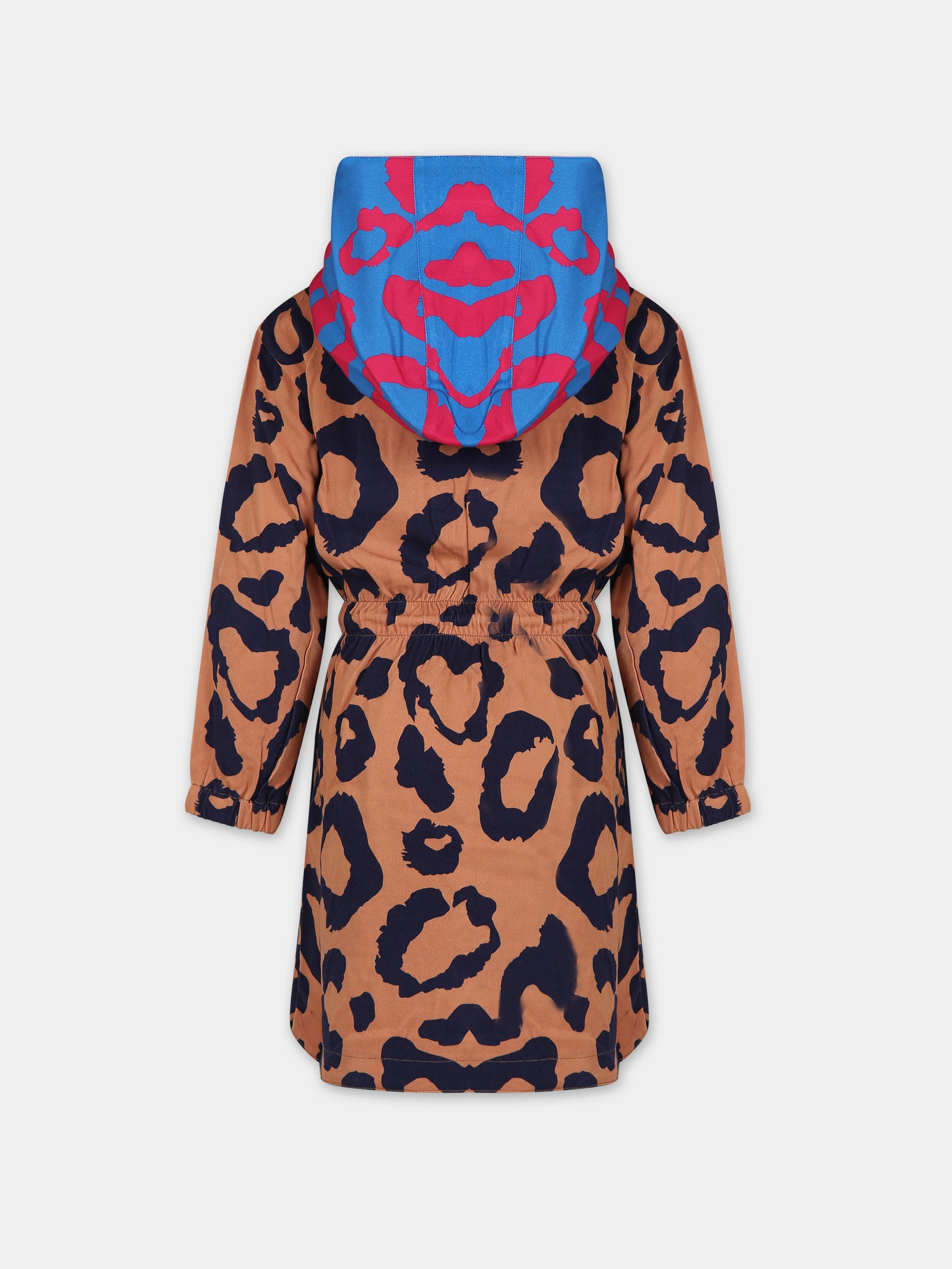 Vestito animalier per bambina,Little Marc Jacobs,W12464 Z41