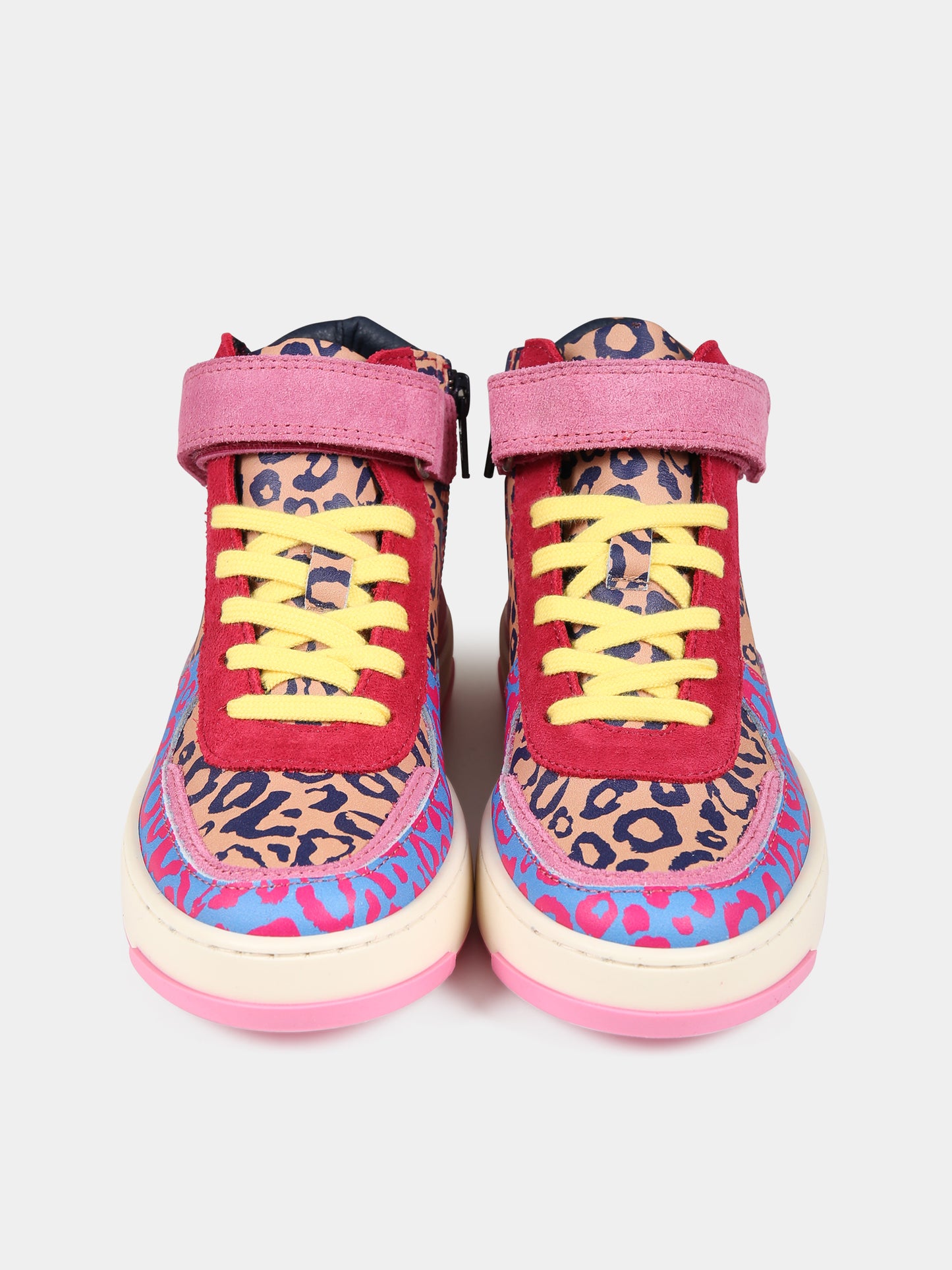 Sneakers multicolor per bambina con logo,Little Marc Jacobs,W19139 Z41