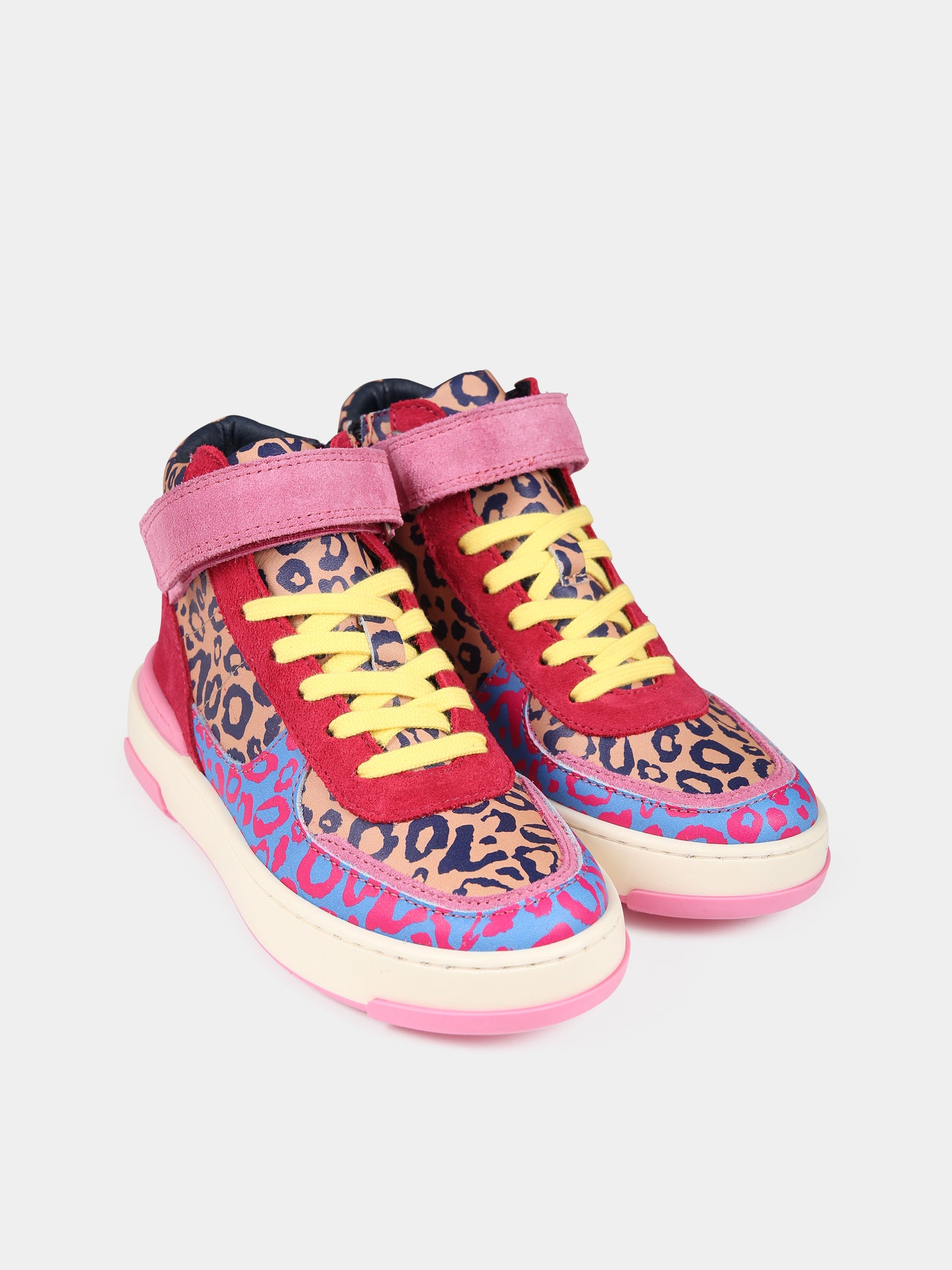 Sneakers multicolor per bambina con logo,Little Marc Jacobs,W19139 Z41